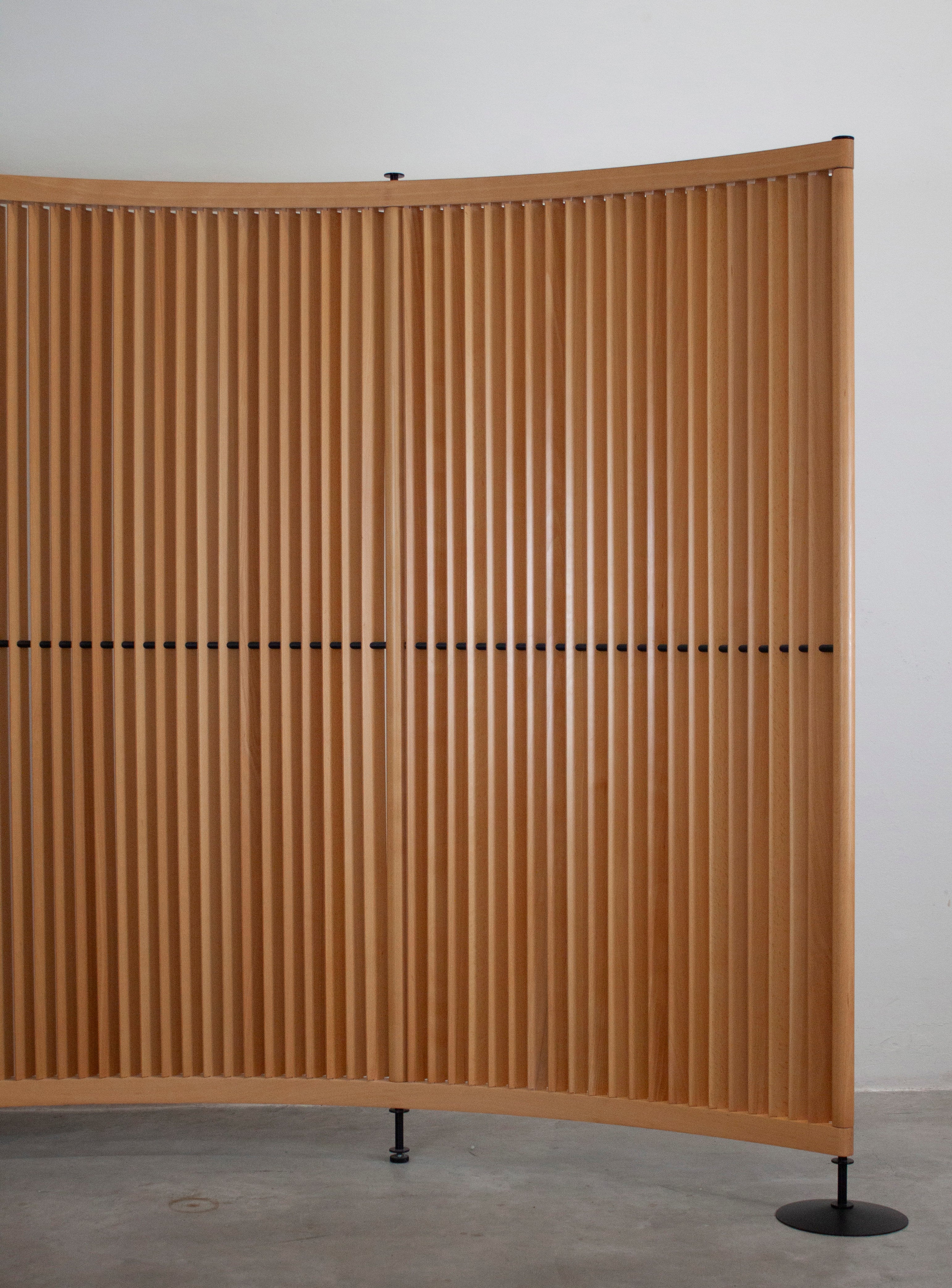 Fritz Hansen Labyrinth Room Divider by Pelikan Design (Black