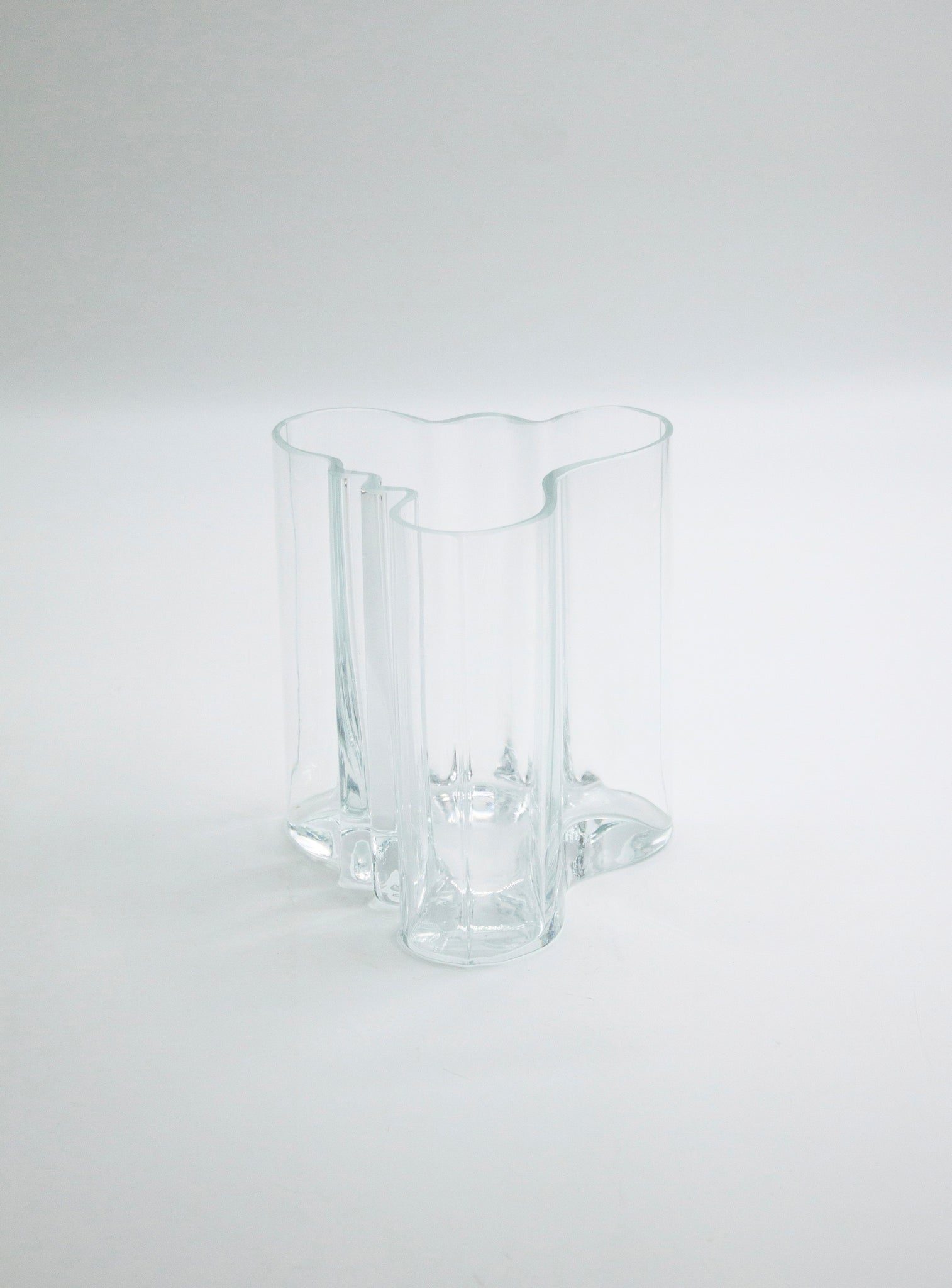 Glass Vase in style of Alvar Aalto