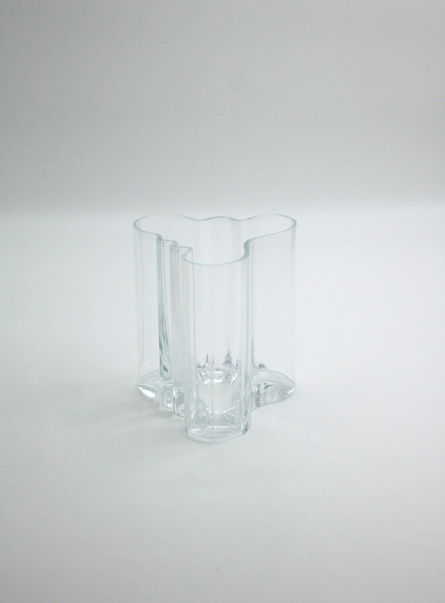 Glass Vase in style of Alvar Aalto