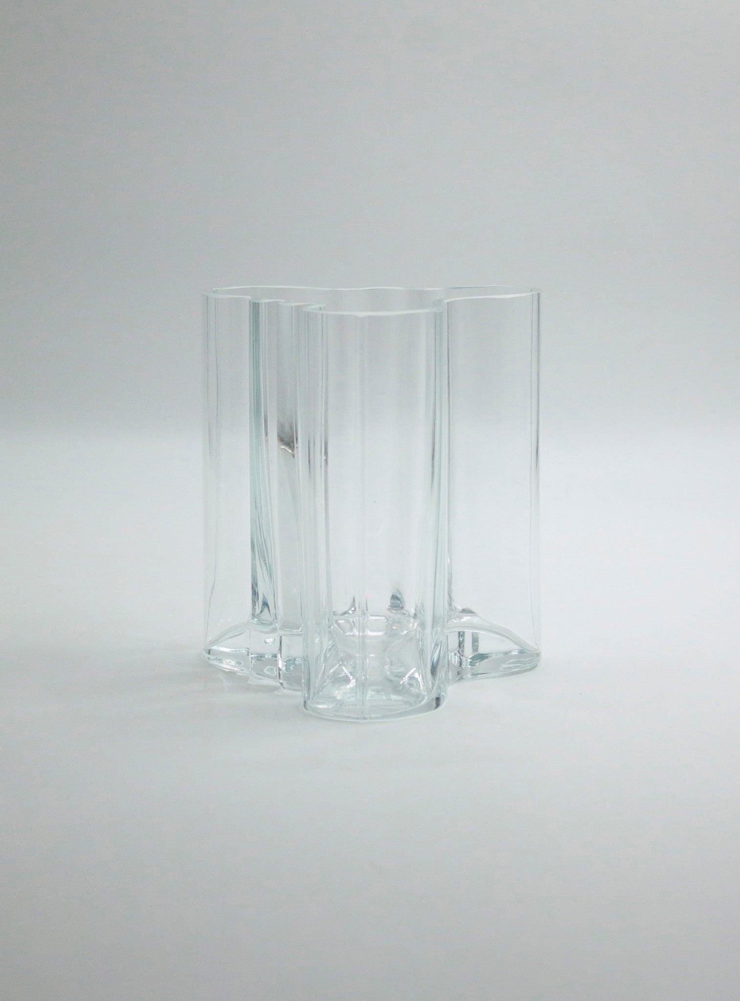 Glass Vase in style of Alvar Aalto