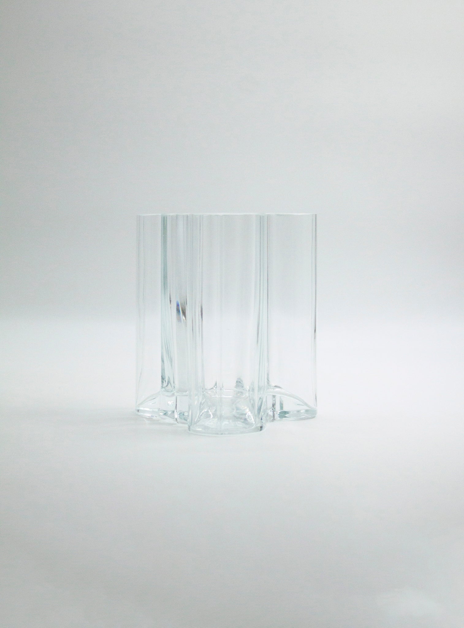 Glass Vase in style of Alvar Aalto