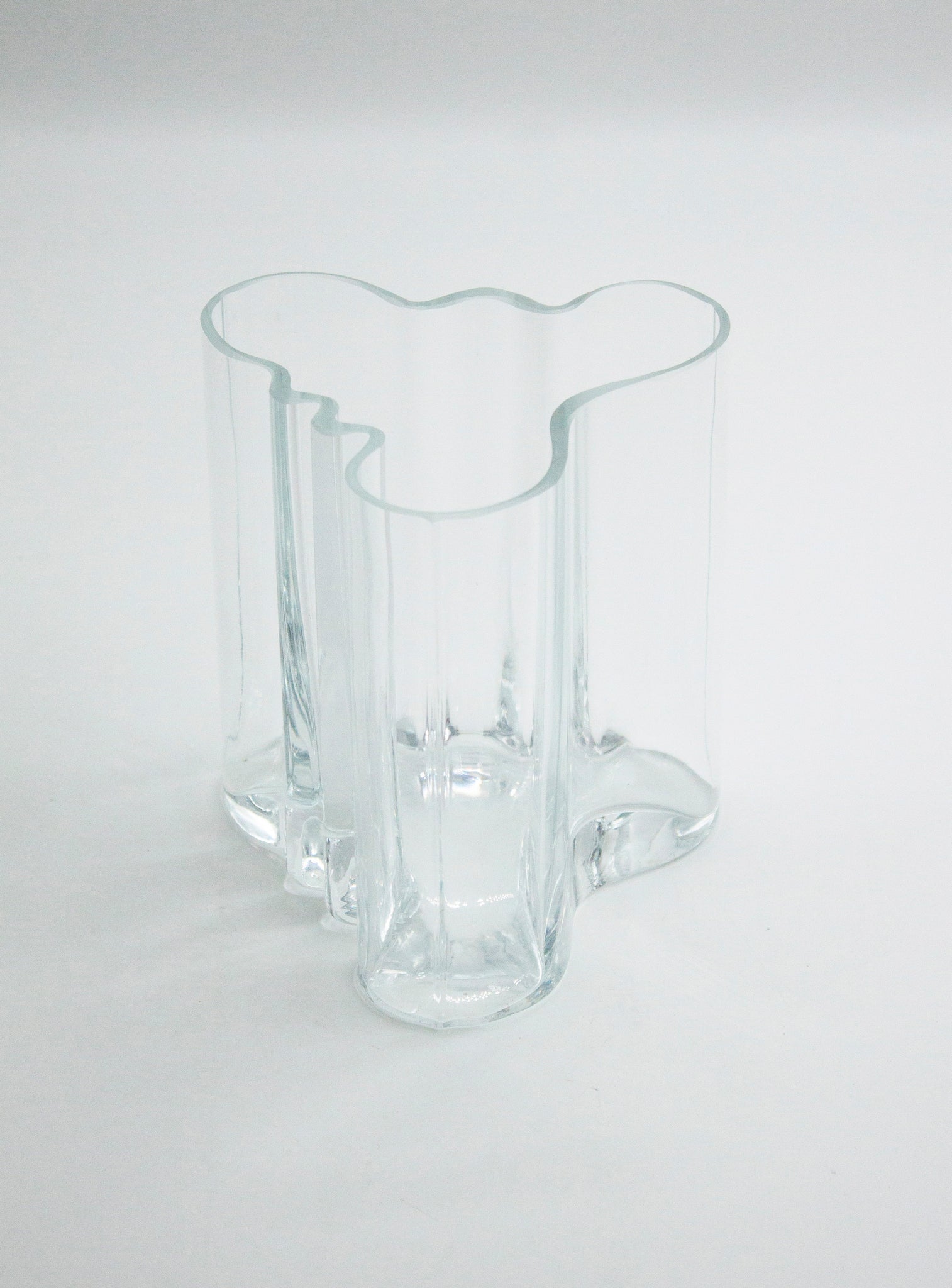 Glass Vase in style of Alvar Aalto