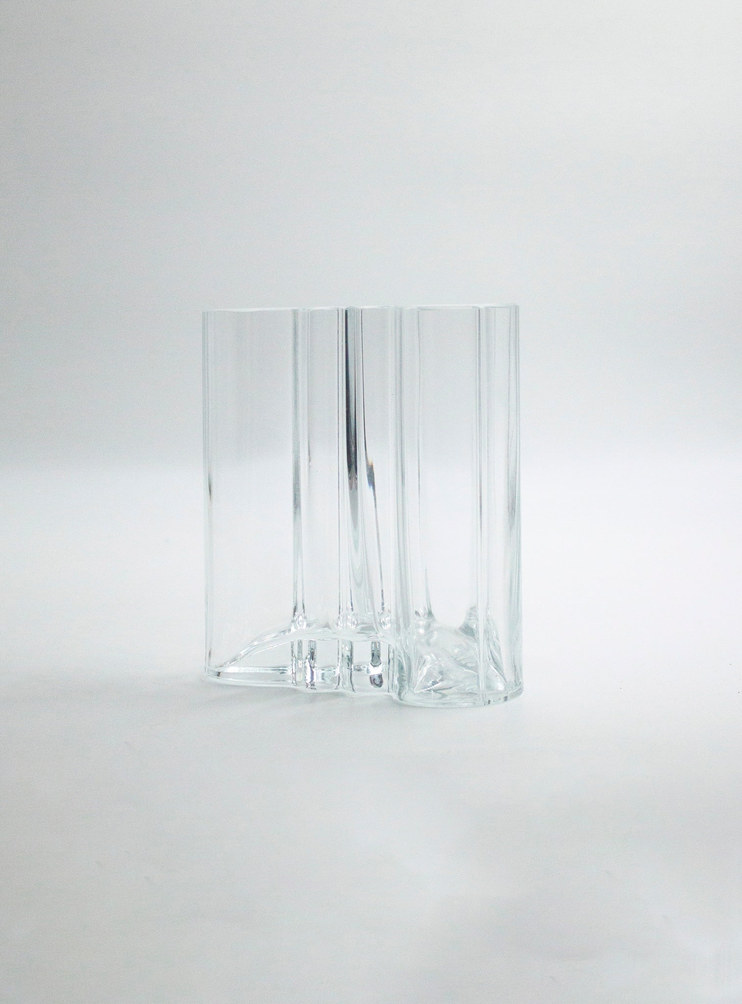 Glass Vase in style of Alvar Aalto