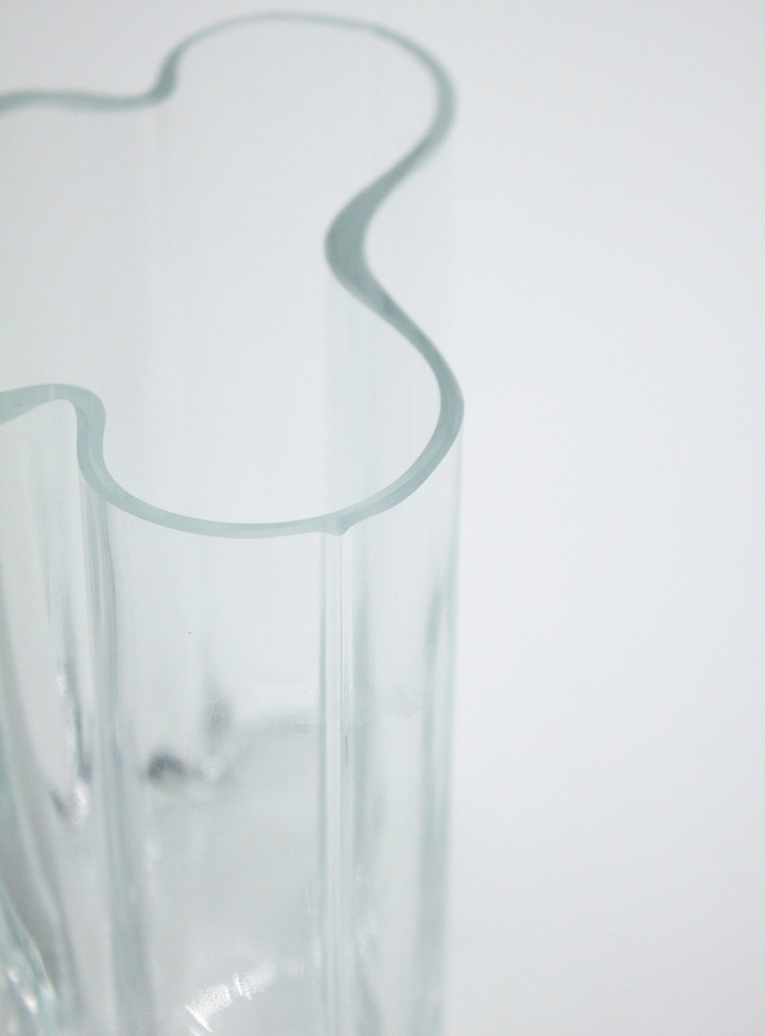 Glass Vase in style of Alvar Aalto