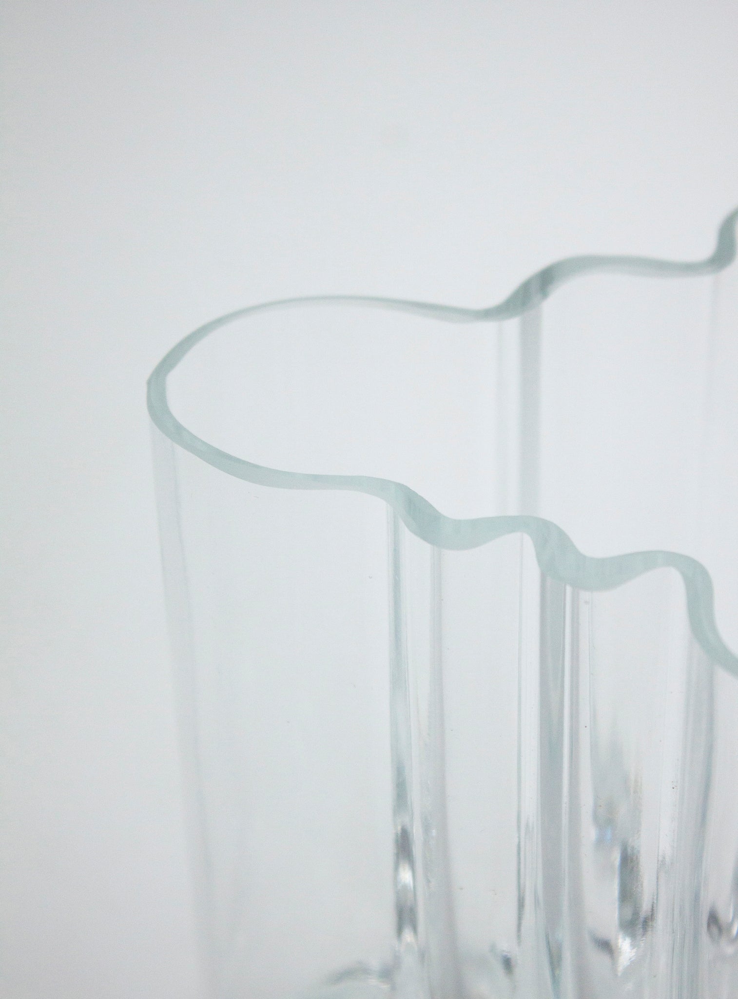 Glass Vase in style of Alvar Aalto