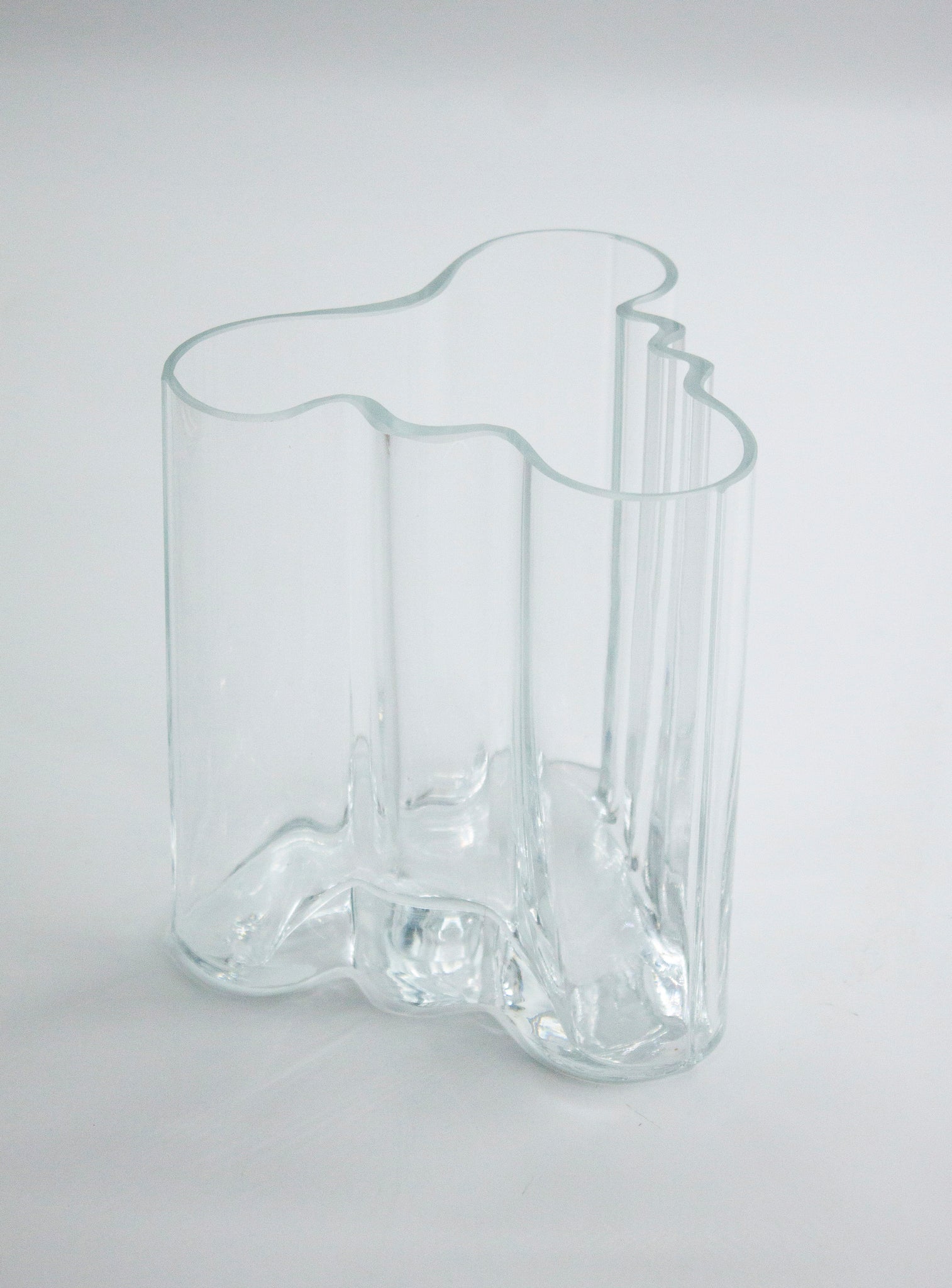 Glass Vase in style of Alvar Aalto