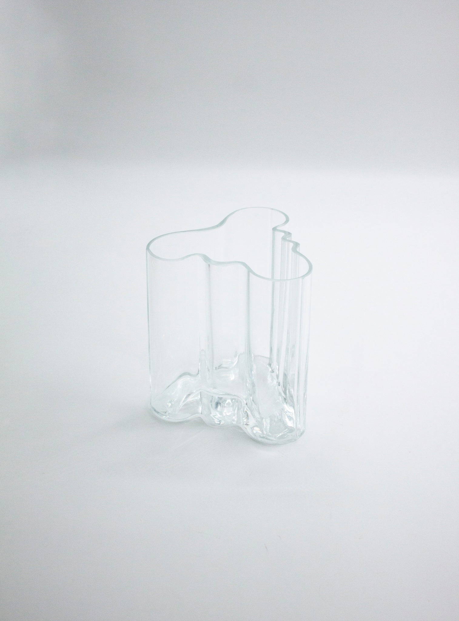 Glass Vase in style of Alvar Aalto