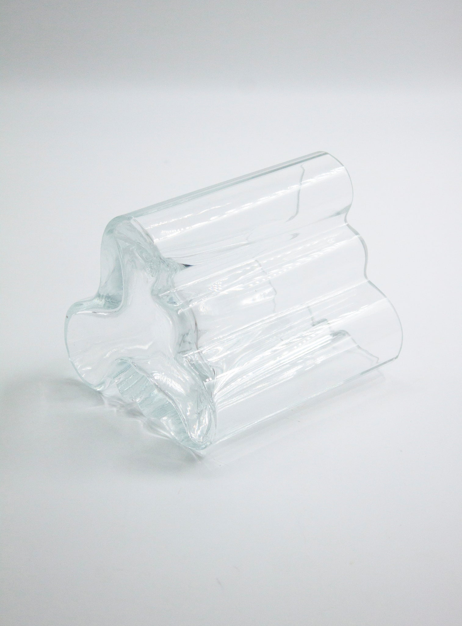 Glass Vase in style of Alvar Aalto