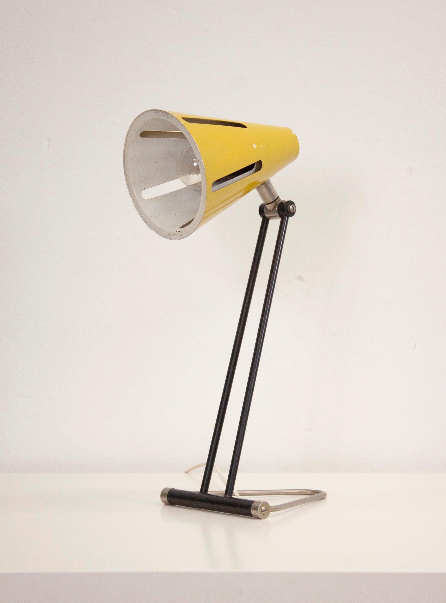 Hala 'Zonneserie' Model 1 Desk Lamp by H. Busquet (Yellow)