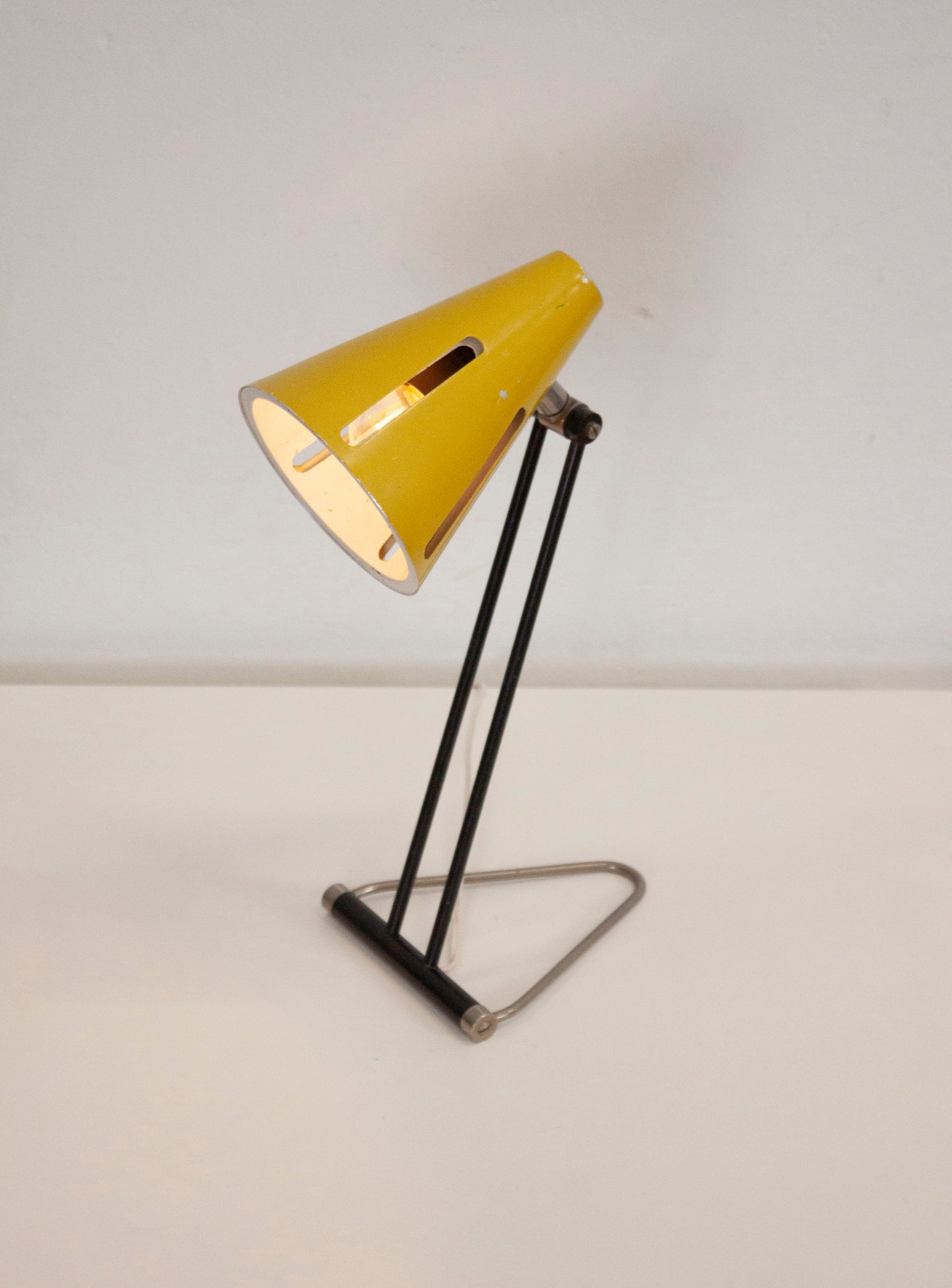 Hala 'Zonneserie' Model 1 Desk Lamp by H. Busquet (Yellow)