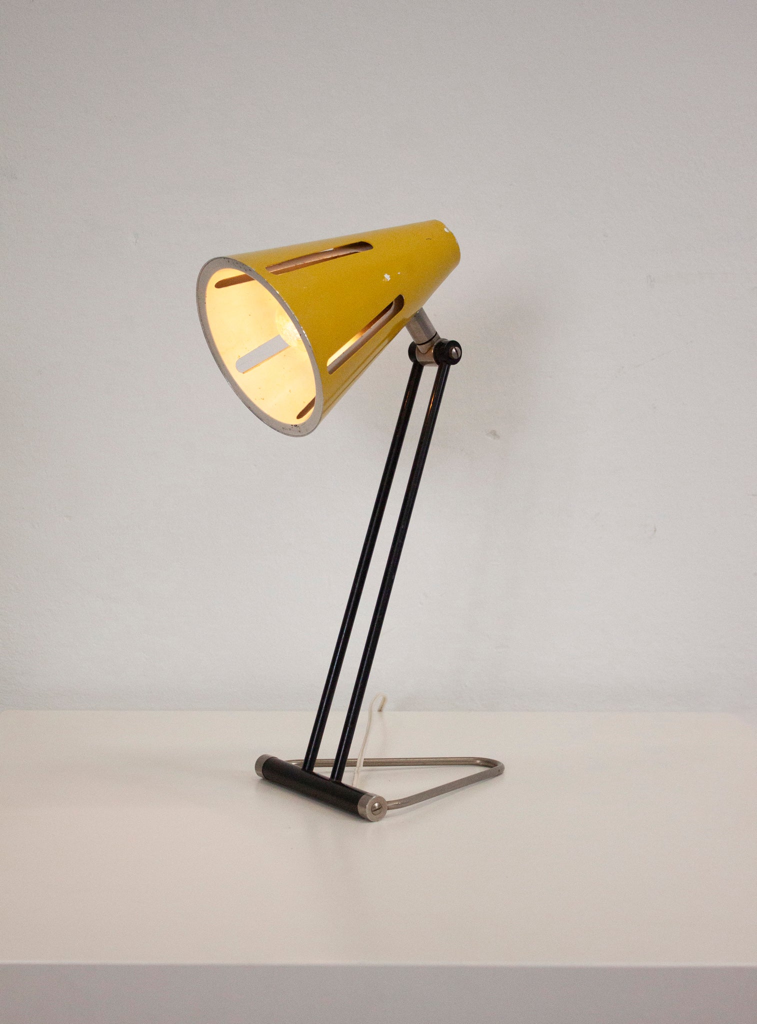 Hala 'Zonneserie' Model 1 Desk Lamp by H. Busquet (Yellow)