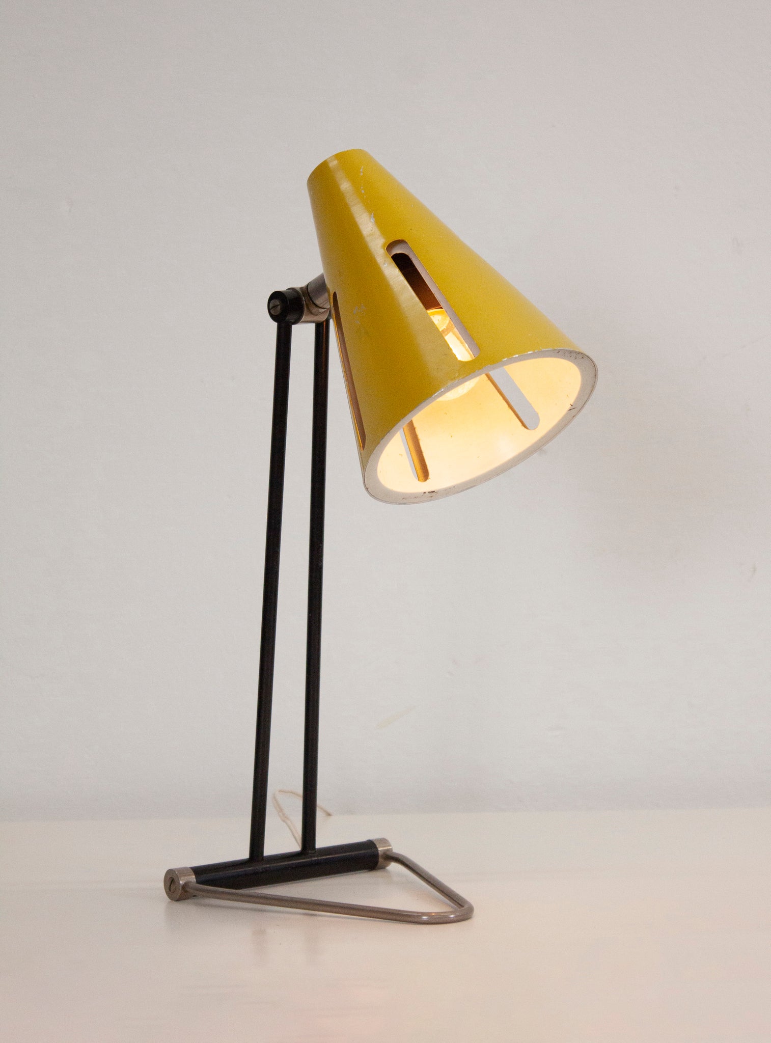 Hala 'Zonneserie' Model 1 Desk Lamp by H. Busquet (Yellow)