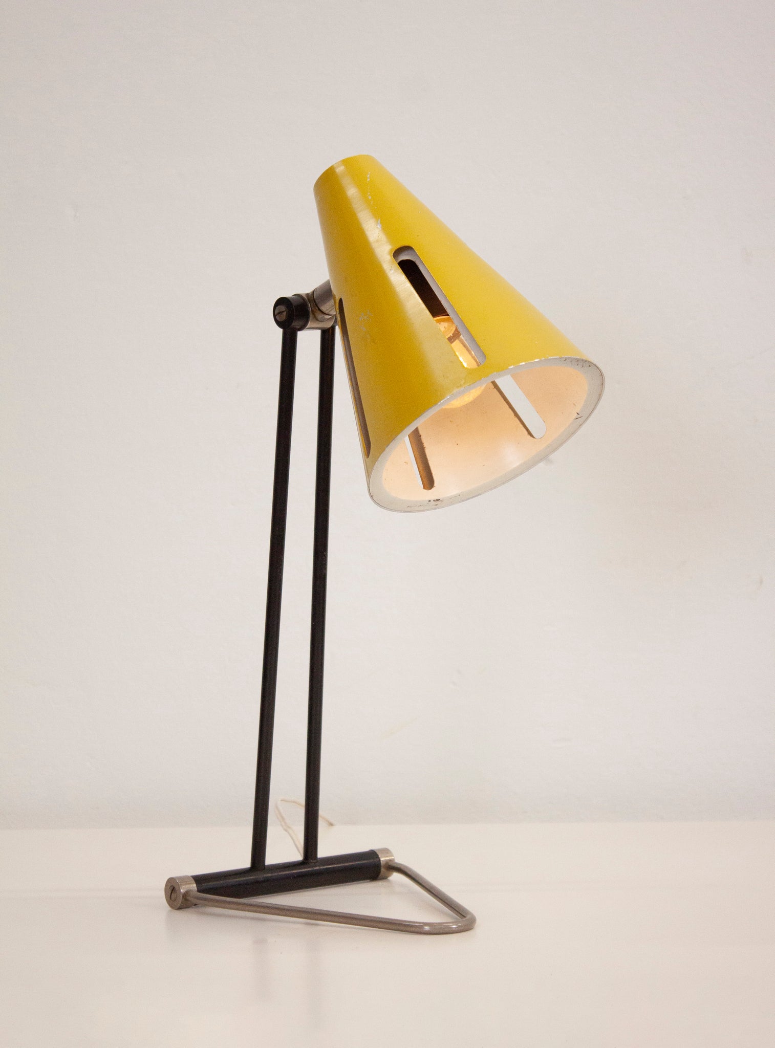 Hala 'Zonneserie' Model 1 Desk Lamp by H. Busquet (Yellow)