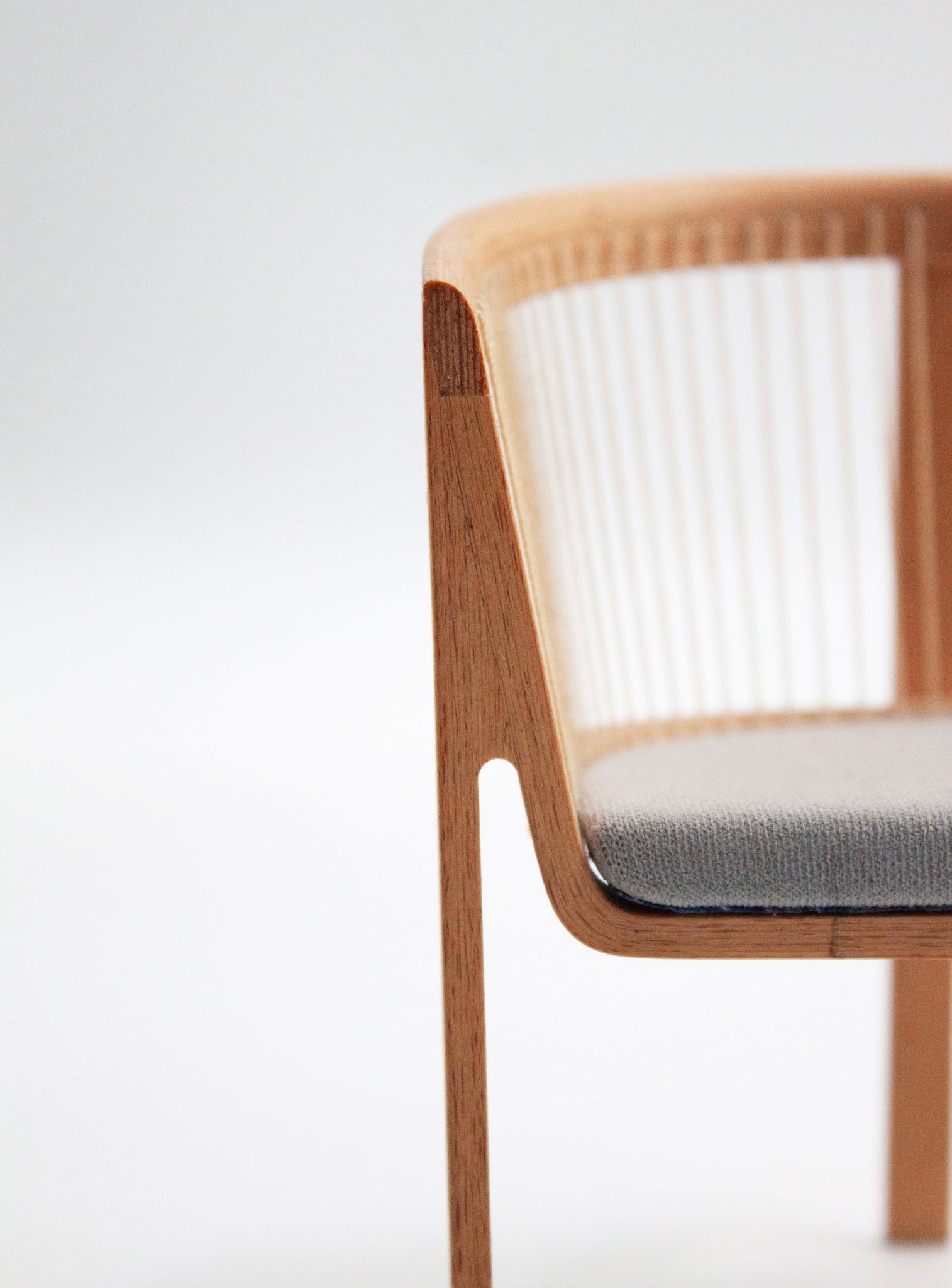 Handmade Miniature Chair 14 by Hans Frost Nielsen