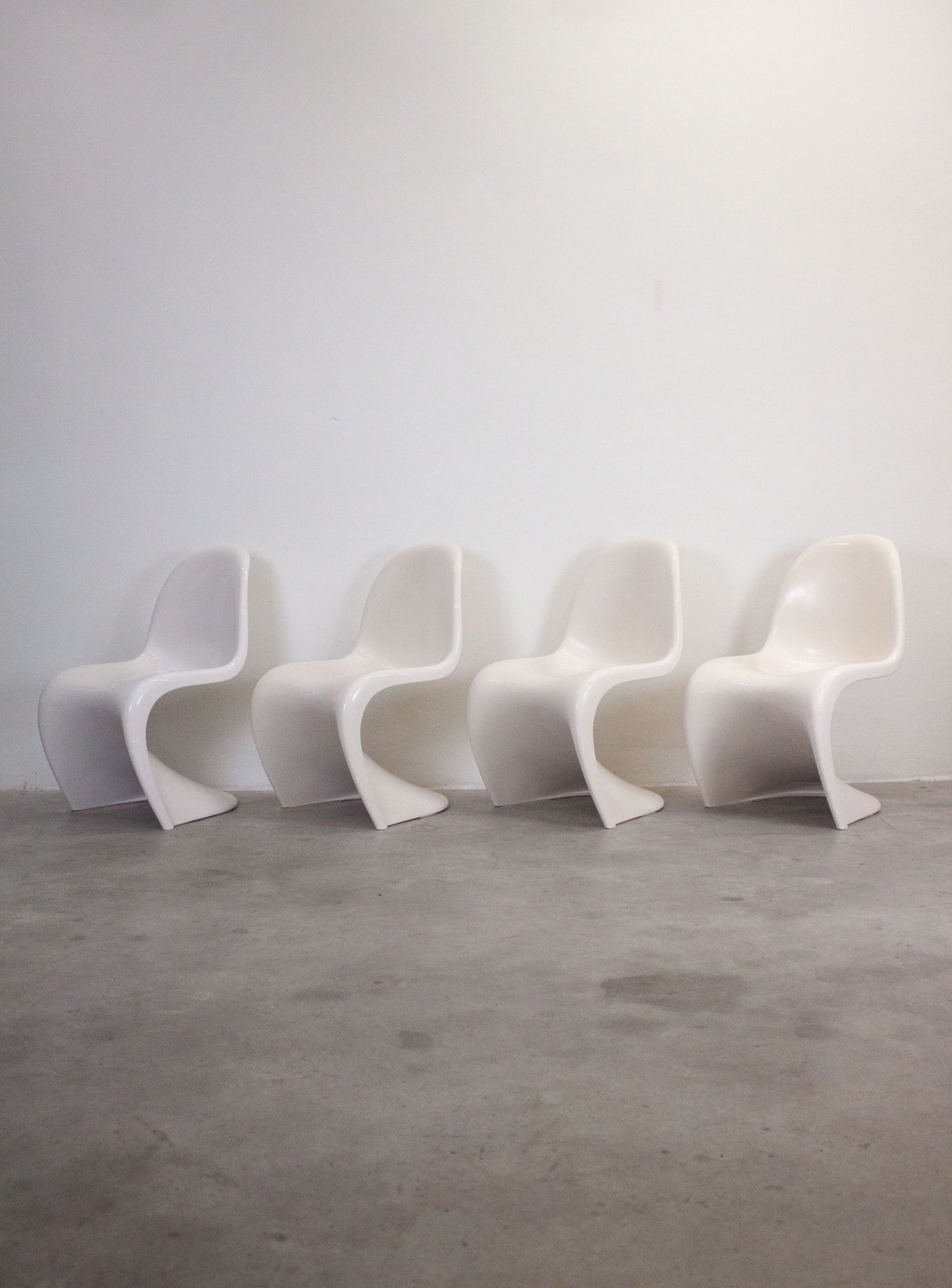 Herman Miller Panton Chair by Verner Panton (White)