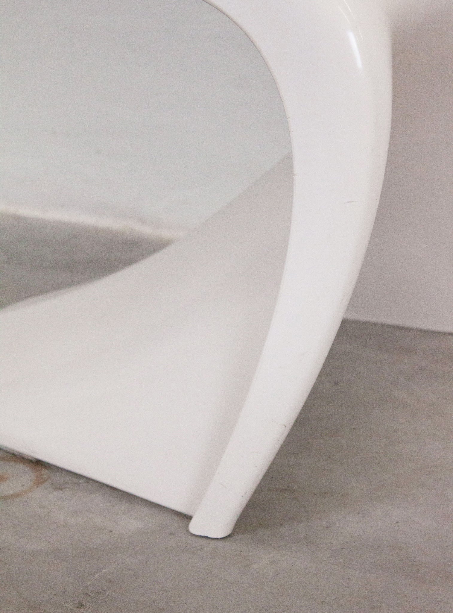 Herman Miller Panton Chair by Verner Panton (White)