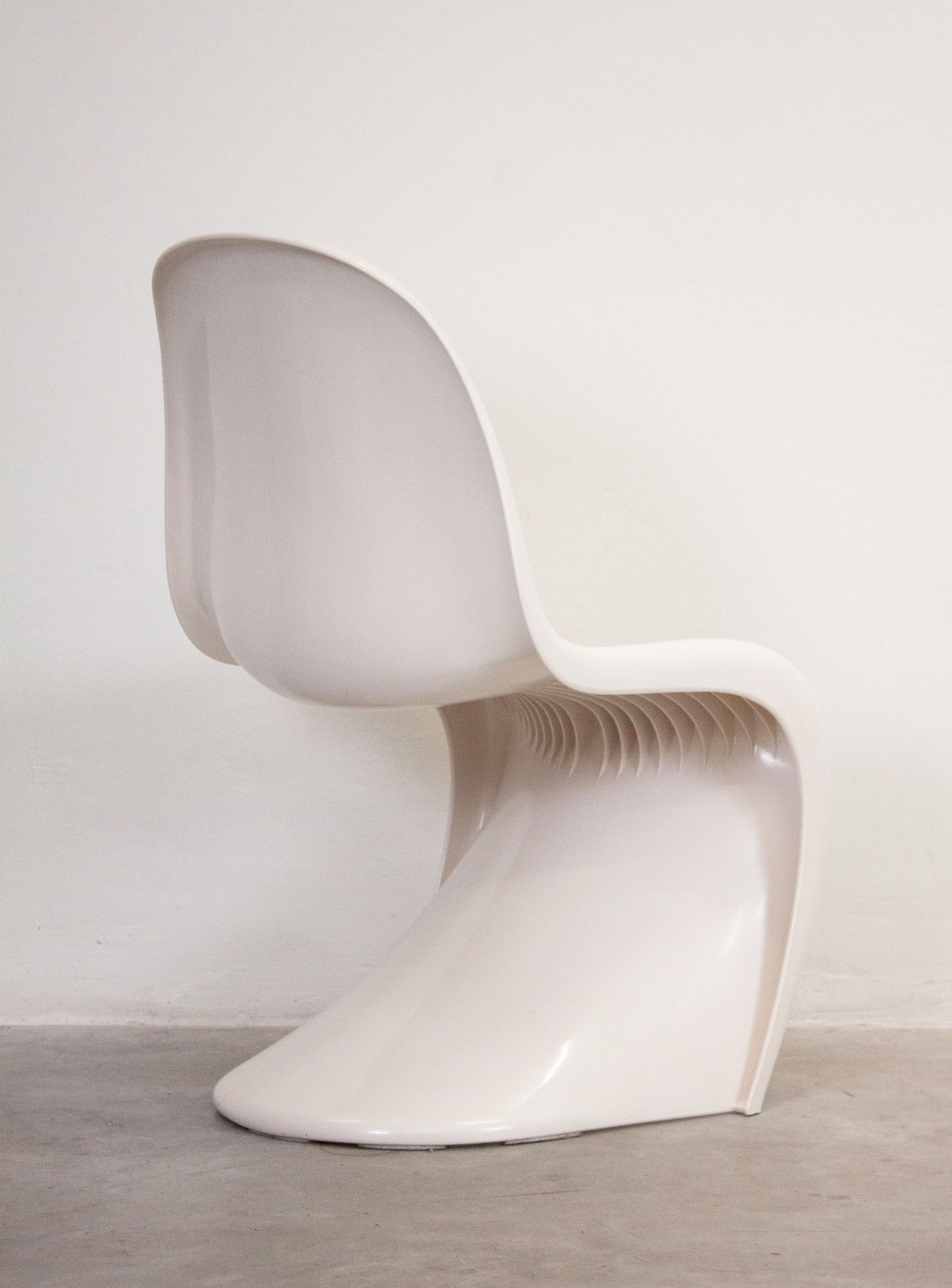 Herman Miller Panton Chair by Verner Panton (White)