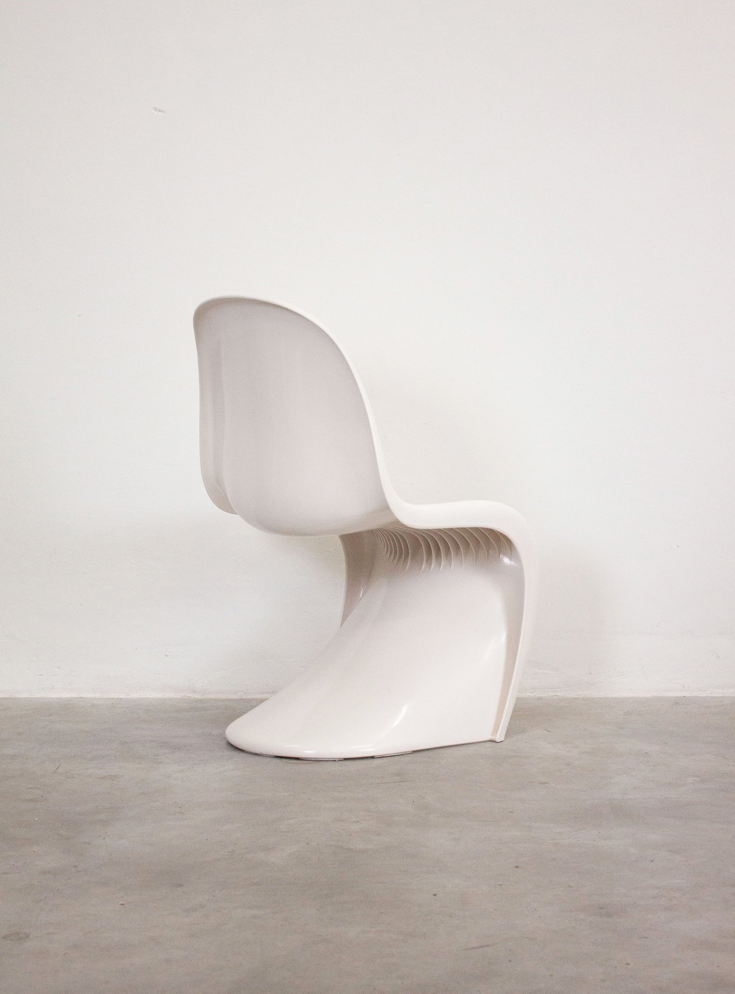 Herman Miller Panton Chair by Verner Panton (White)