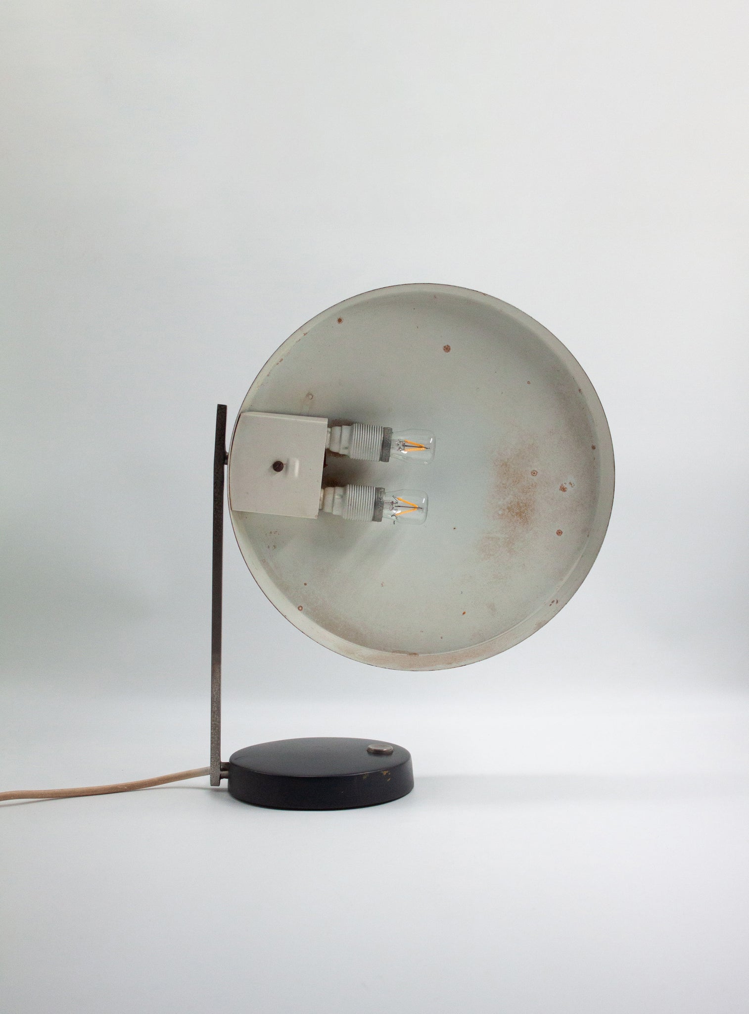 Hillebrand Oslo Table Lamp by Heinz Pfaender (Dark Grey)