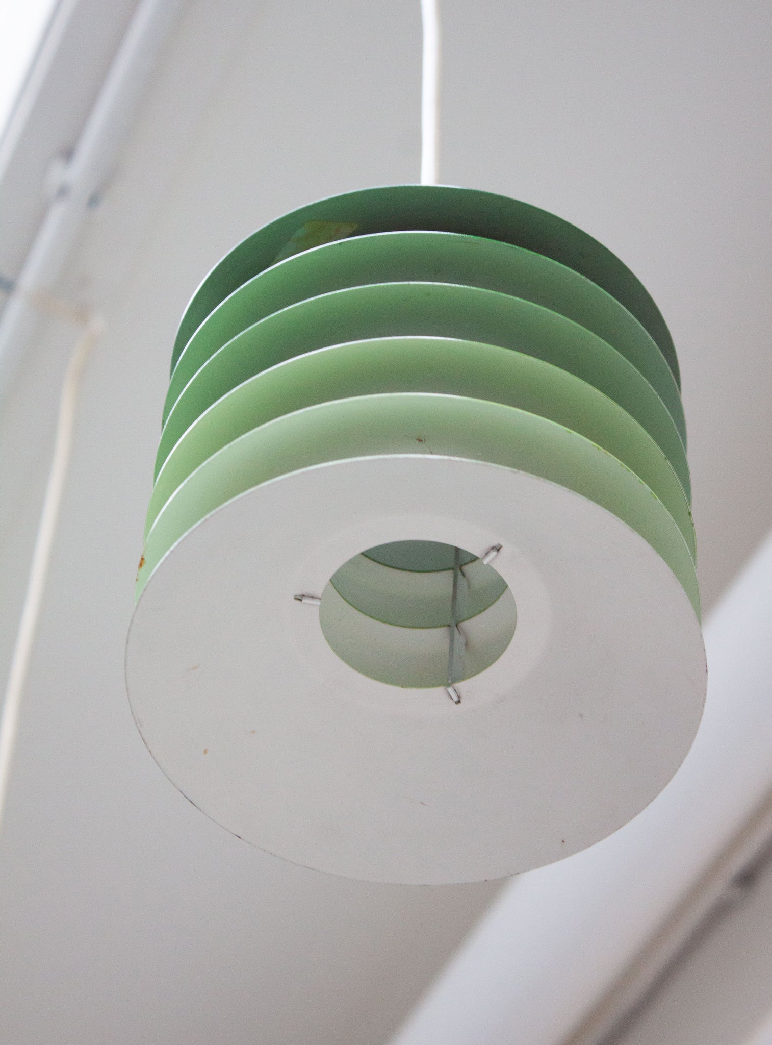 Ikea Duett Pendant Lamp by Bent Gantzel Boysen (Green Gradient)