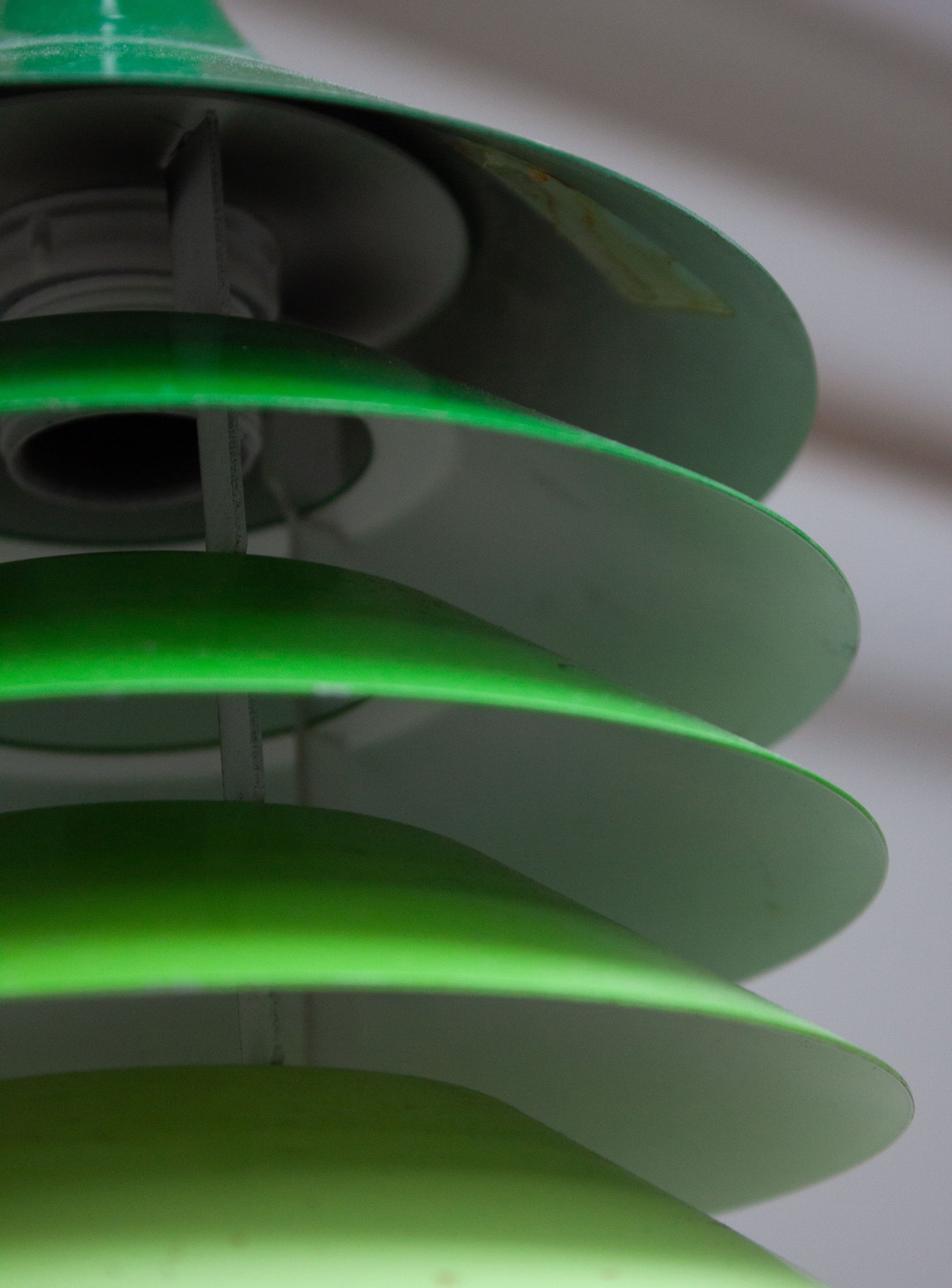 Ikea Duett Pendant Lamp by Bent Gantzel Boysen (Green Gradient)