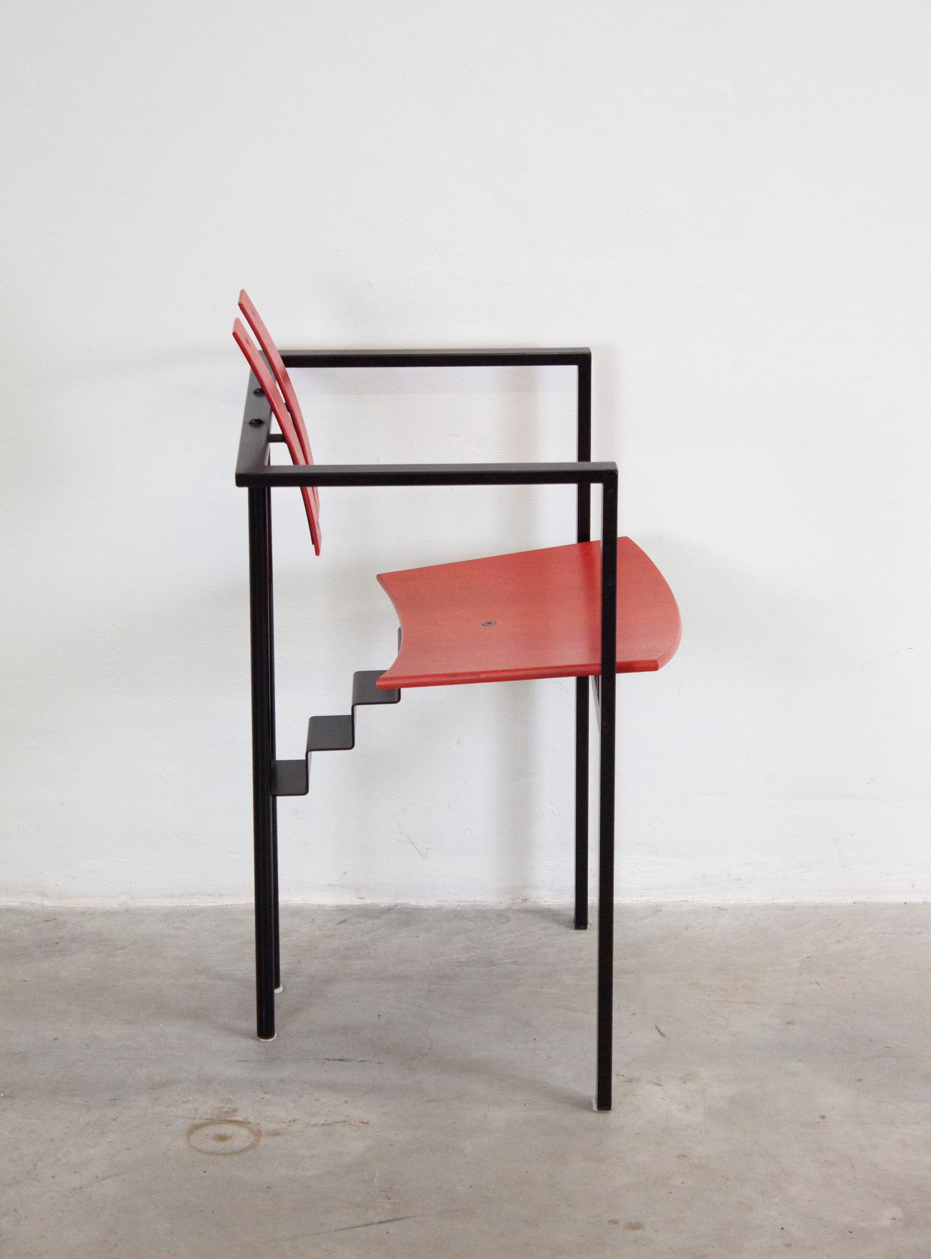 KFF Design Trix Chair by Karl Friedrich Föster (Red) – JUKI AMSTERDAM