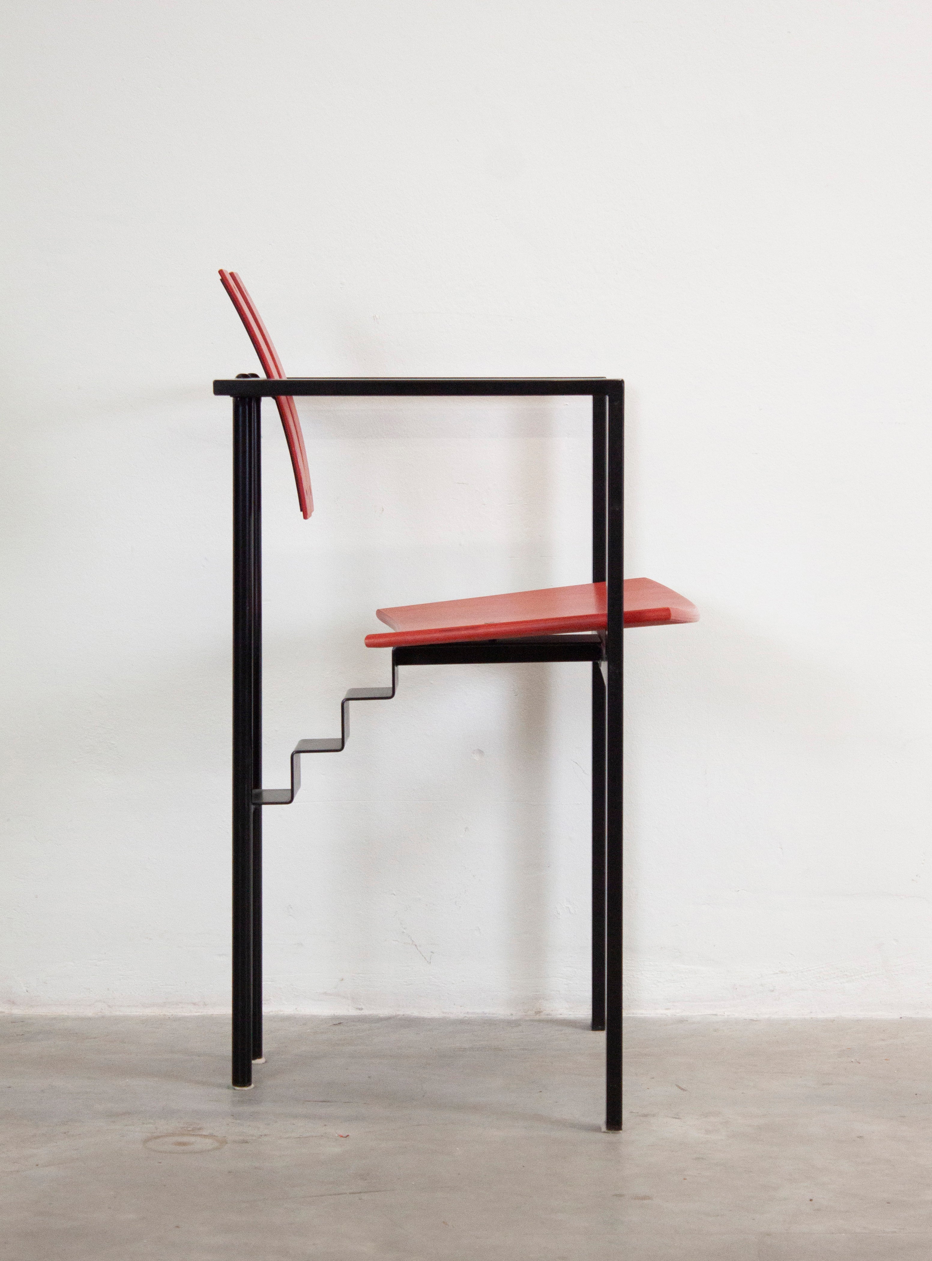 KFF Design Trix Chair by Karl Friedrich Föster (Red) – JUKI AMSTERDAM