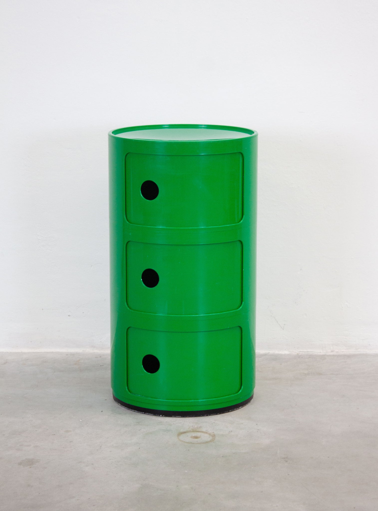 Kartell Componibili Container or Nightstand by Anna Castelli (Green)
