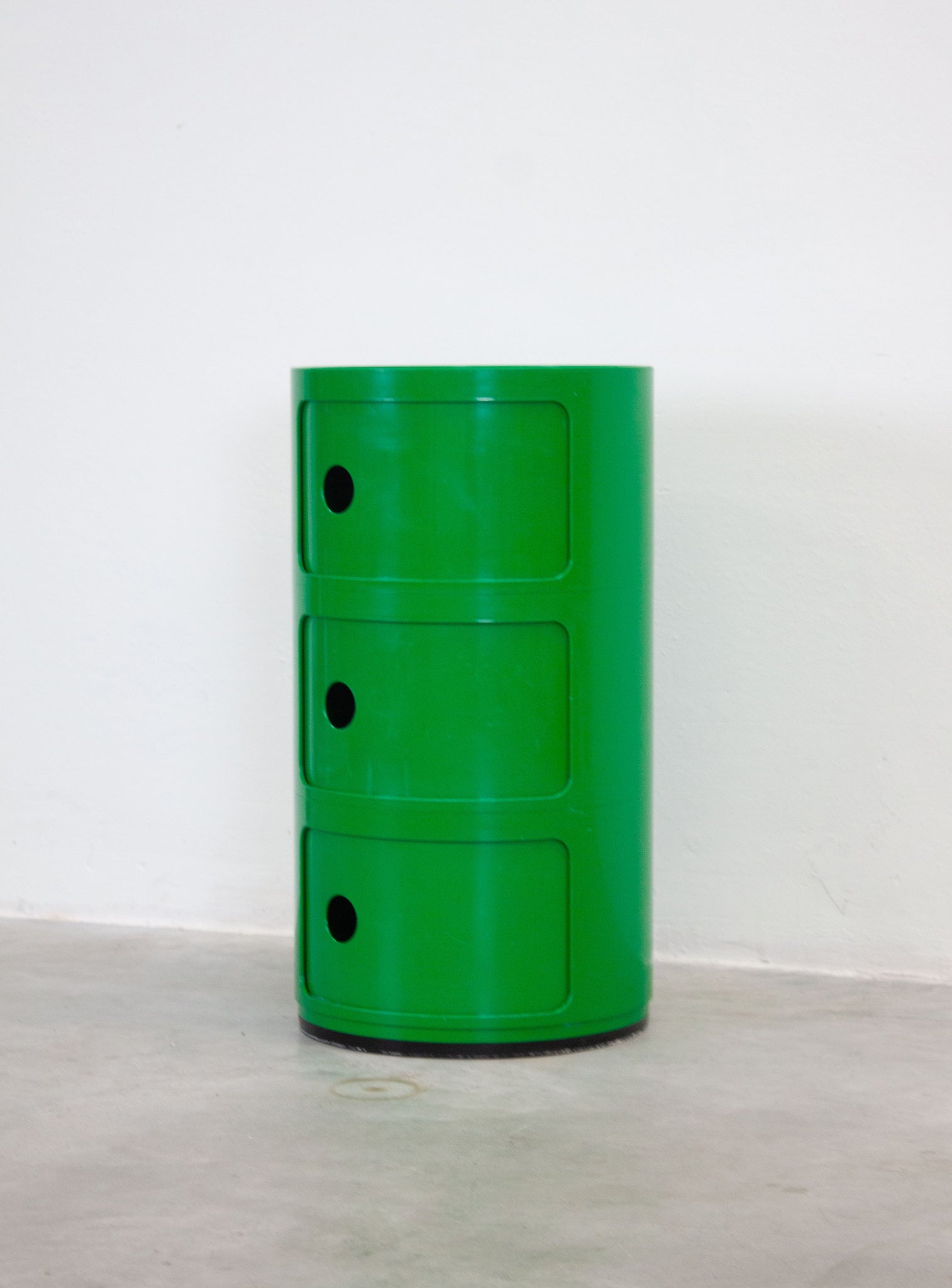 Kartell Componibili Container or Nightstand by Anna Castelli (Green)