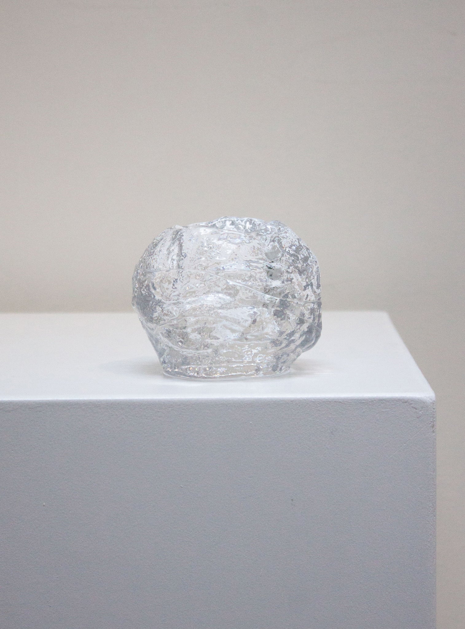 Kosta Boda Snowball Votive Candle Holder by Ann Wolff