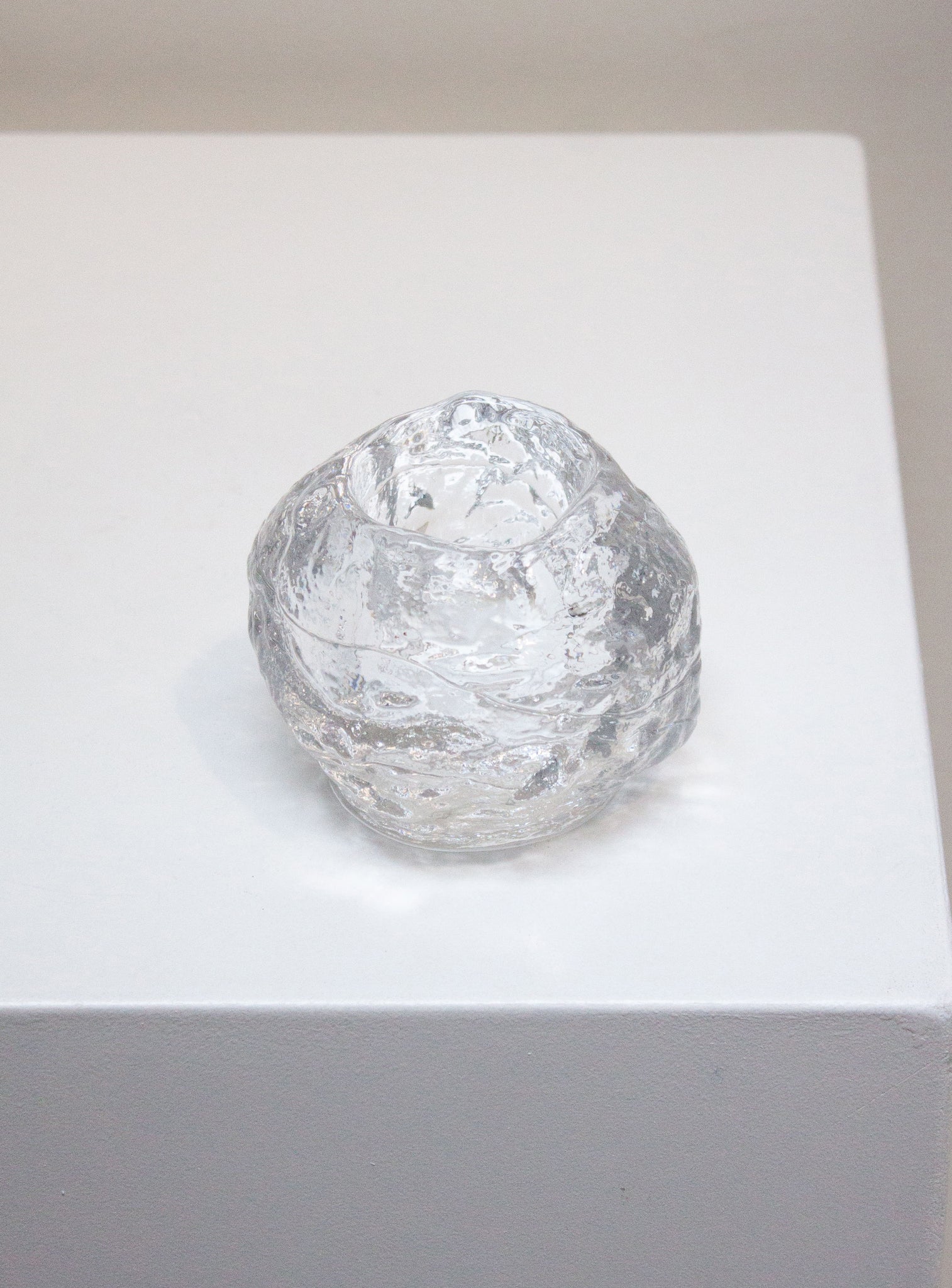 Kosta Boda Snowball Votive Candle Holder by Ann Wolff