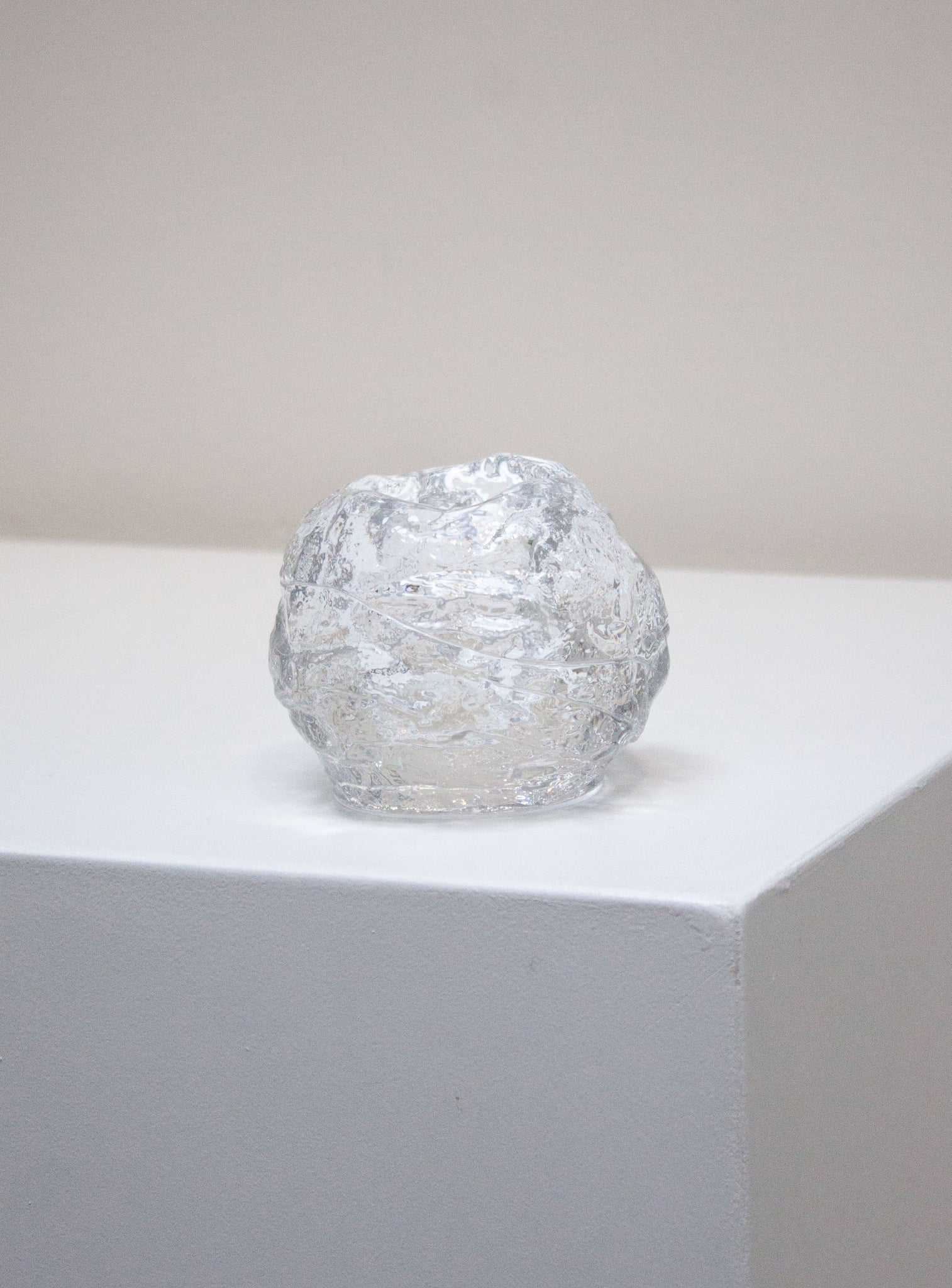 Kosta Boda Snowball Votive Candle Holder by Ann Wolff