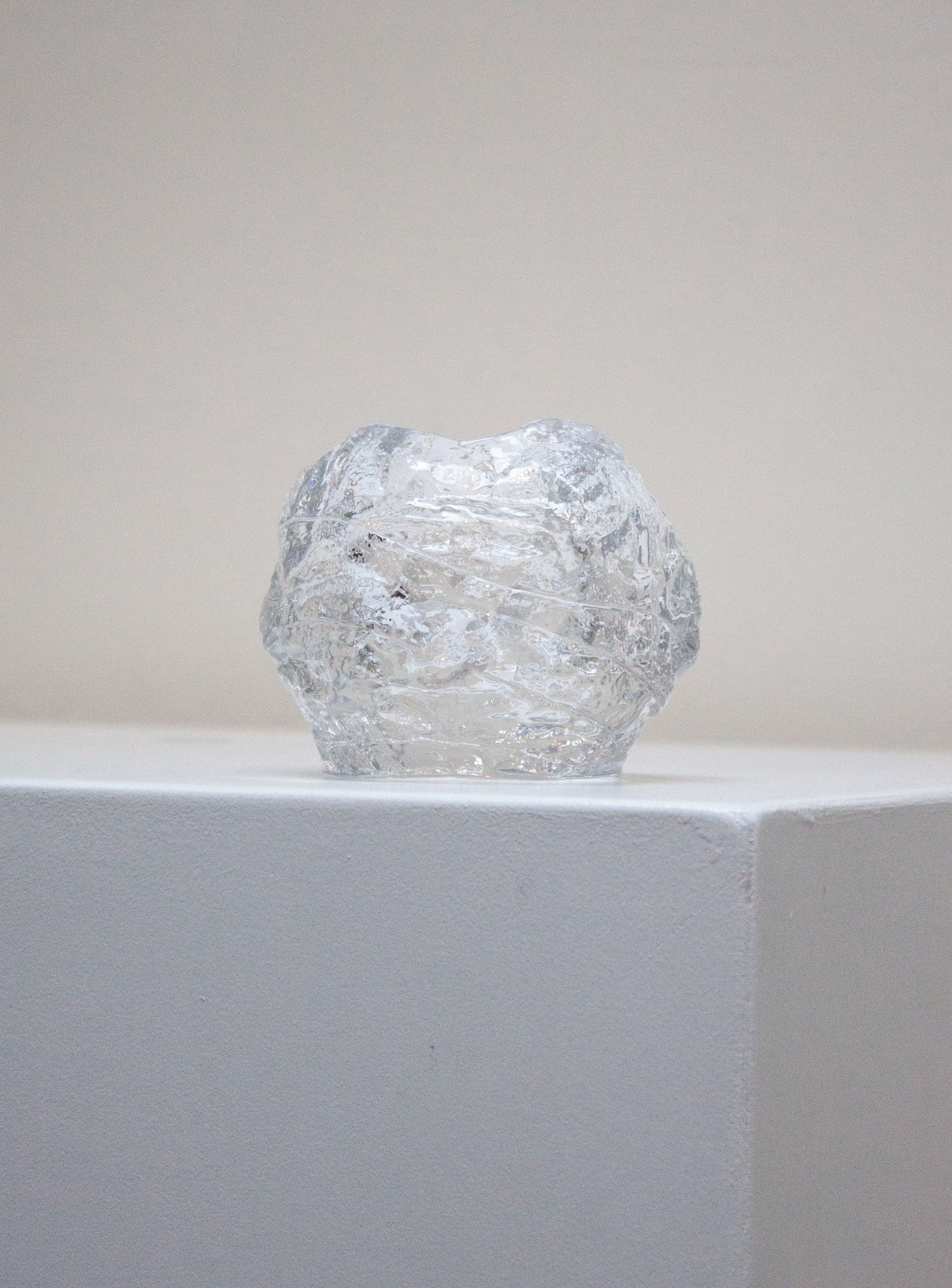 Kosta Boda Snowball Votive Candle Holder by Ann Wolff