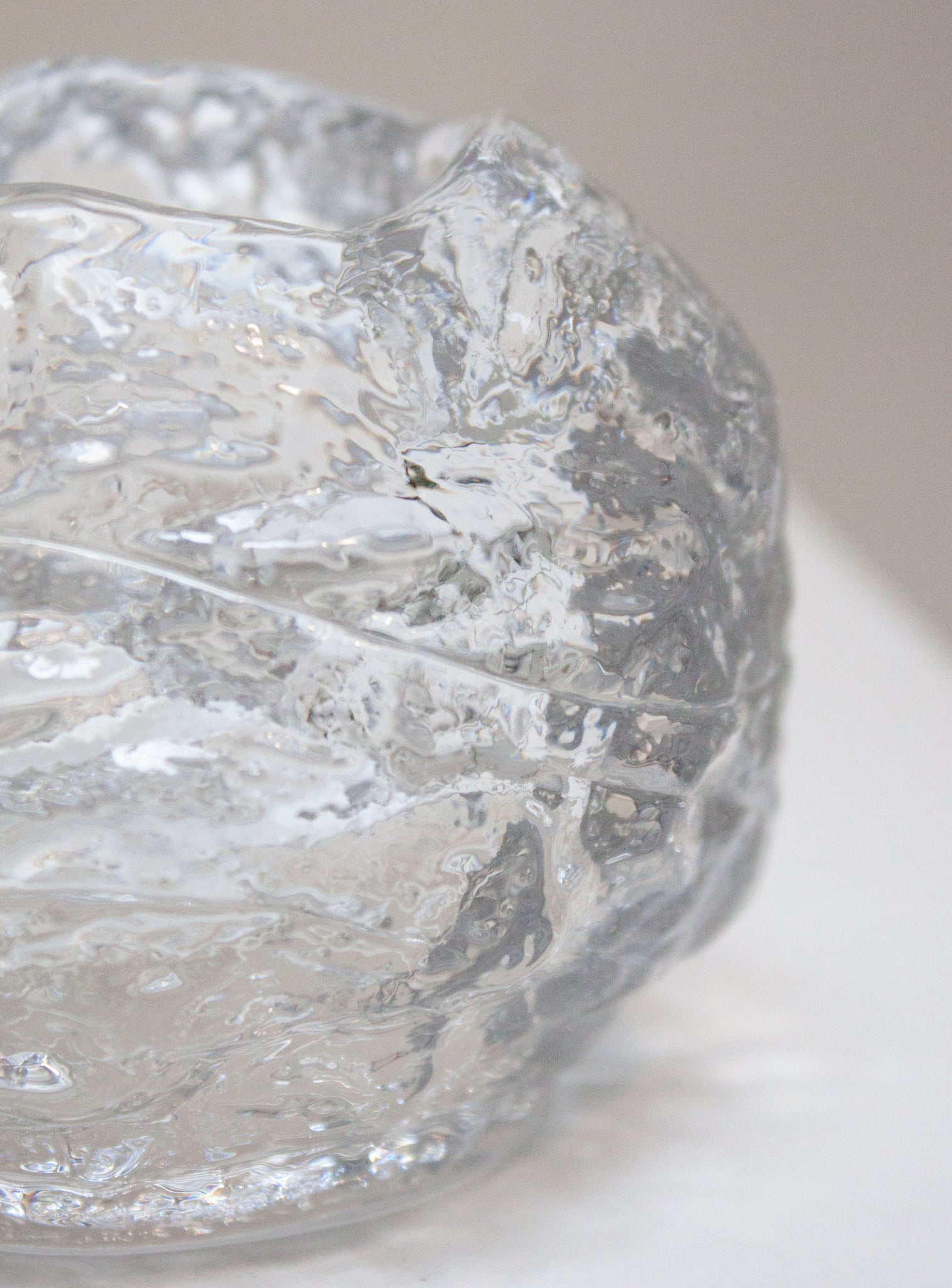 Kosta Boda Snowball Votive Candle Holder by Ann Wolff
