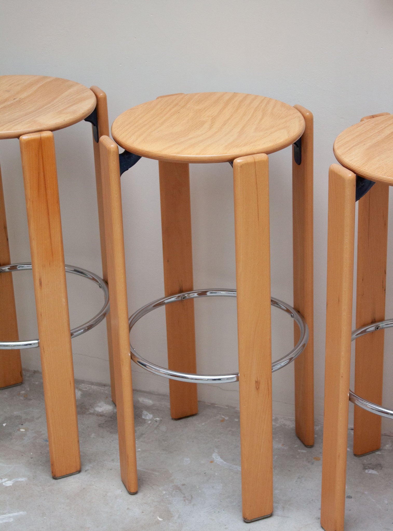 Kusch+Co Rey Bar Stools by Bruno Rey