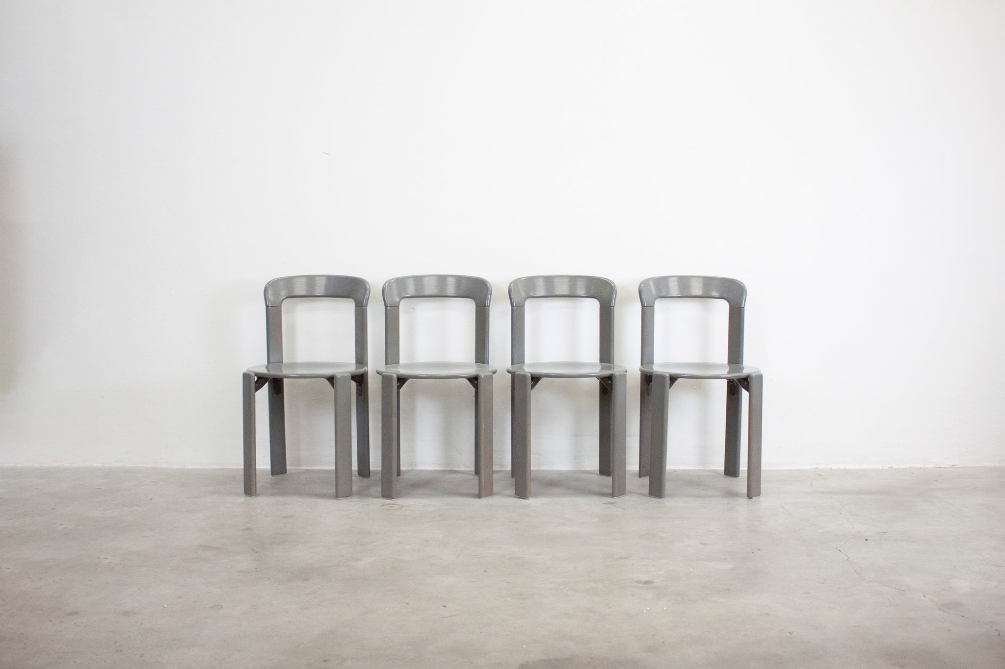 Kusch+Co Rey Dining Chairs by Bruno Rey (Grey)