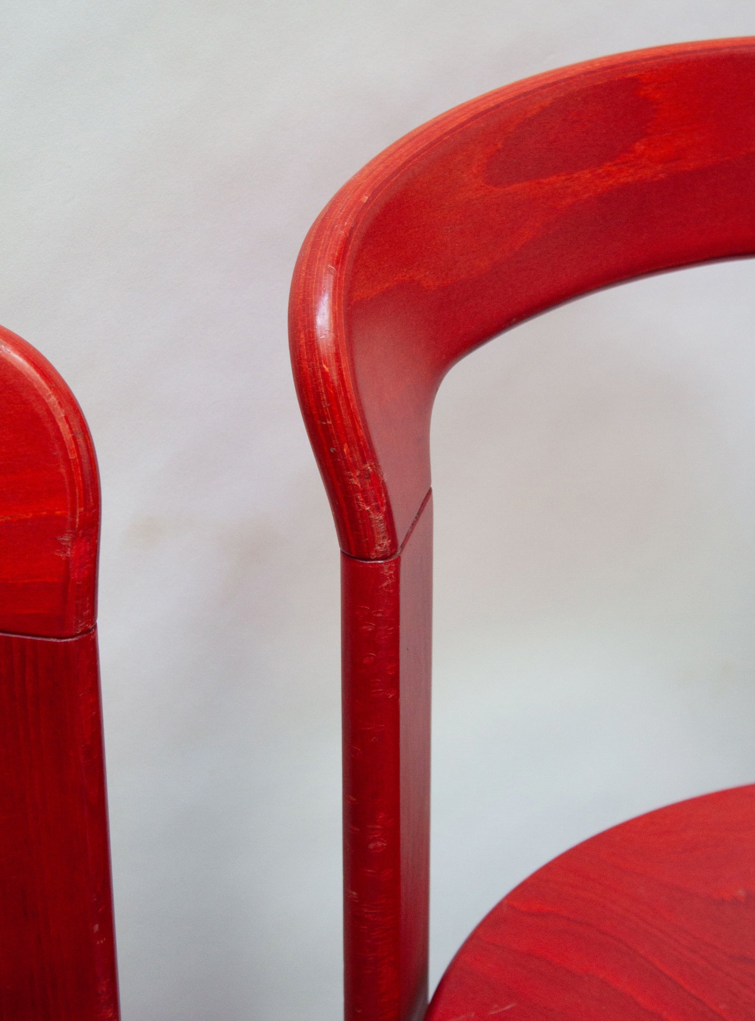 Kusch+Co Rey Dining Chairs by Bruno Rey (Red)