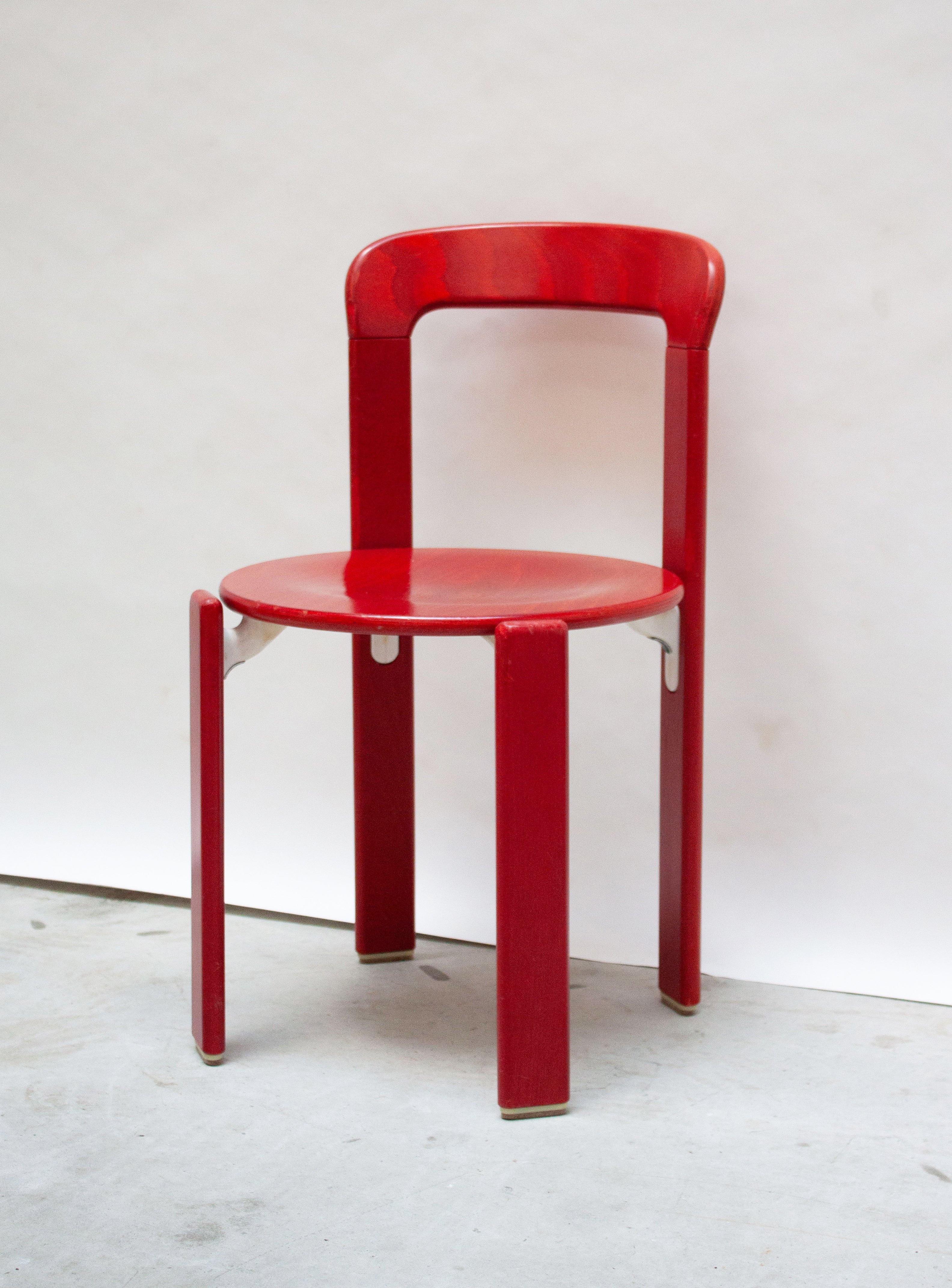 Kusch+Co Rey Dining Chairs by Bruno Rey (Red) – JUKI AMSTERDAM