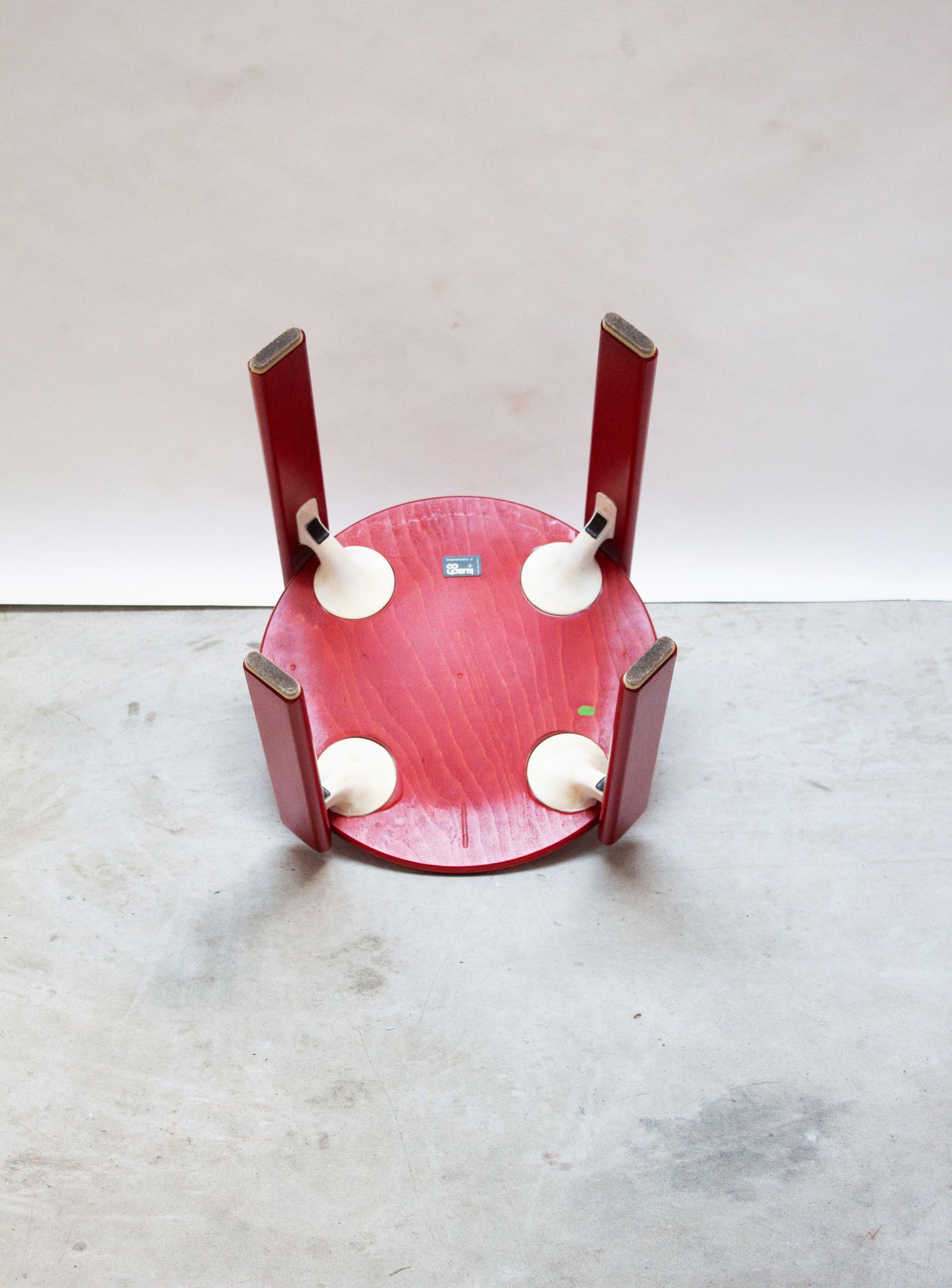 Kusch+Co Rey Dining Chairs by Bruno Rey (Red)