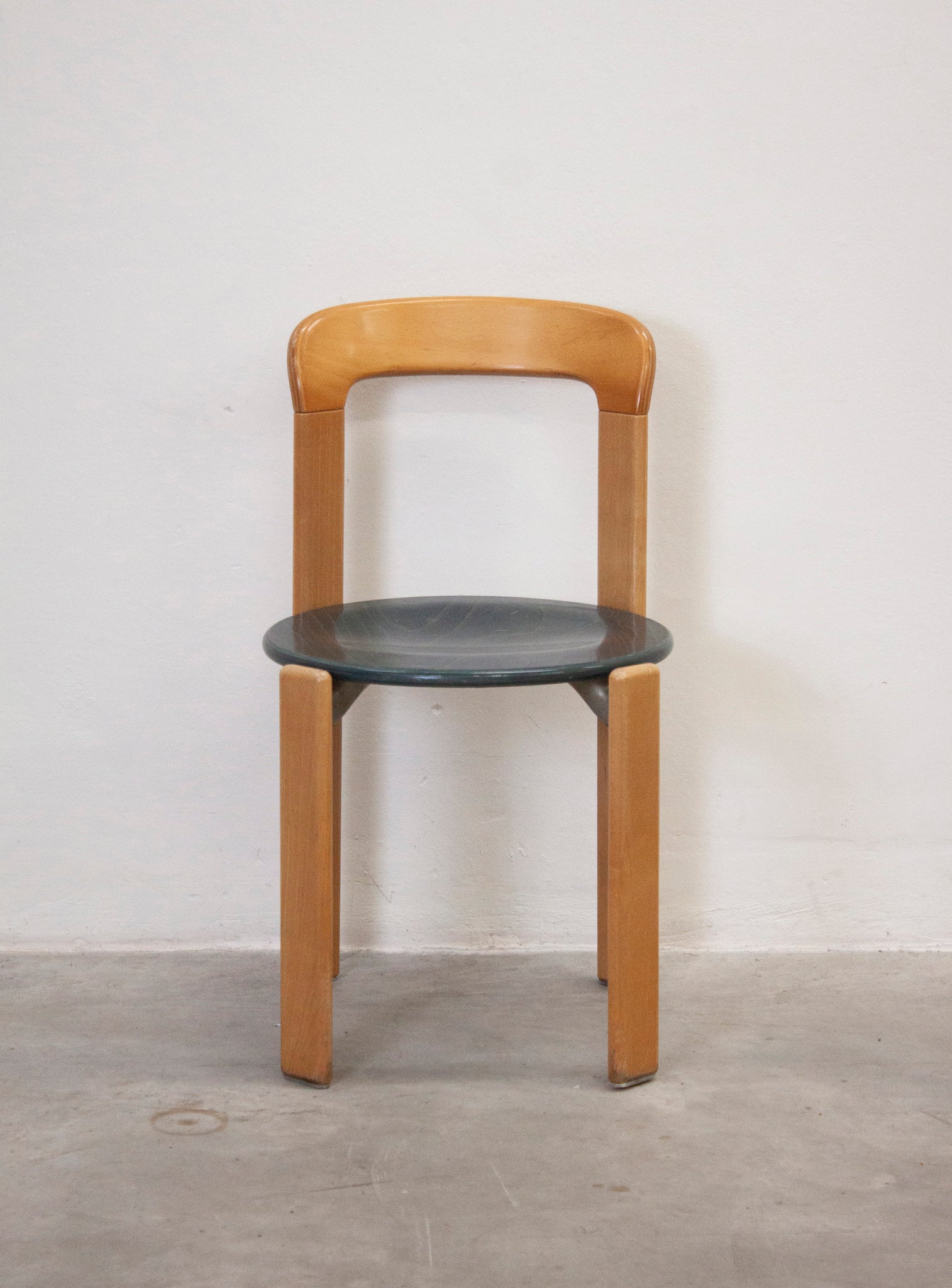 Kusch+Co Rey Dining Chairs by Bruno Rey (Beech/Green)