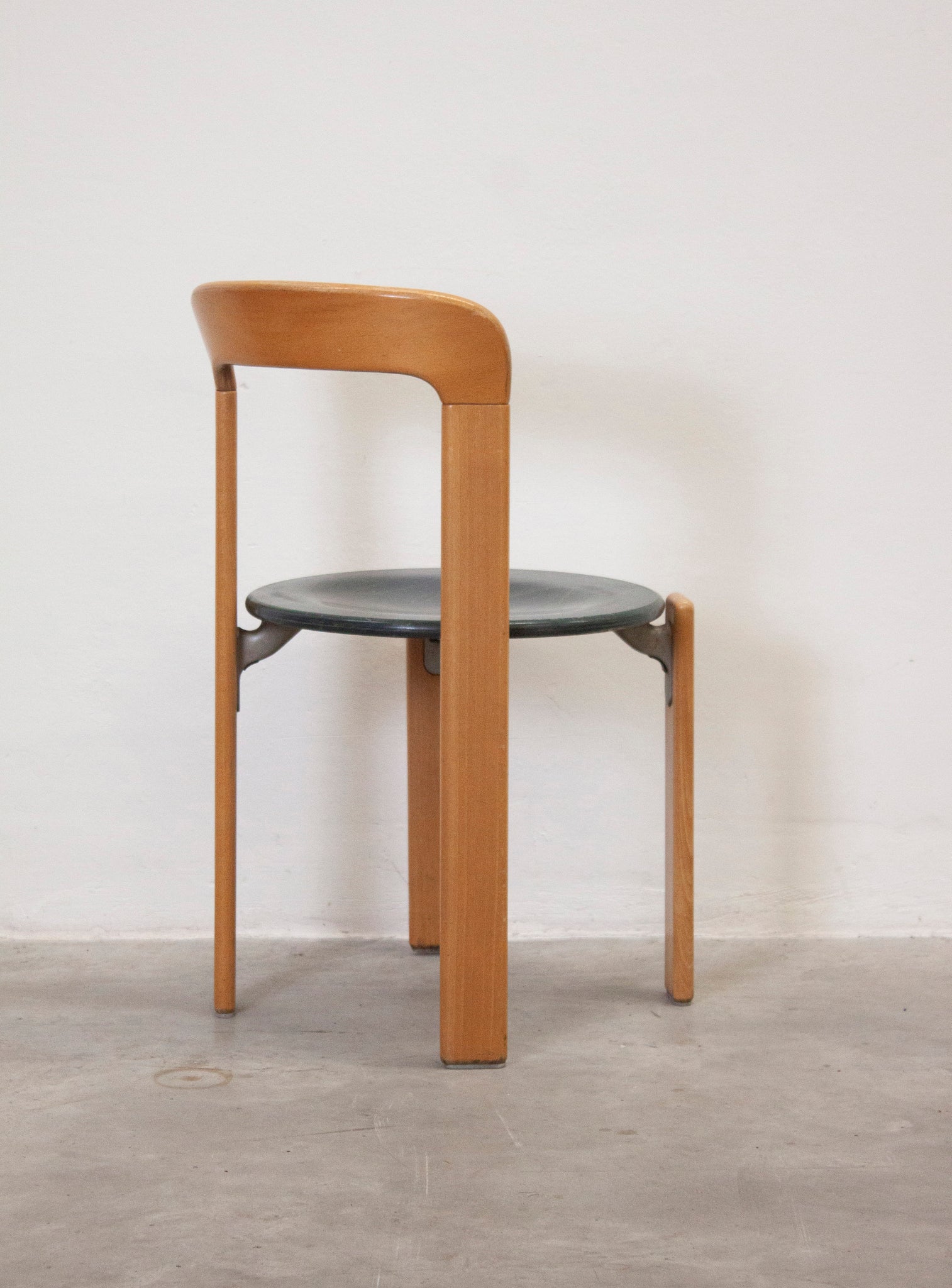 Kusch+Co Rey Dining Chairs by Bruno Rey (Beech/Green)