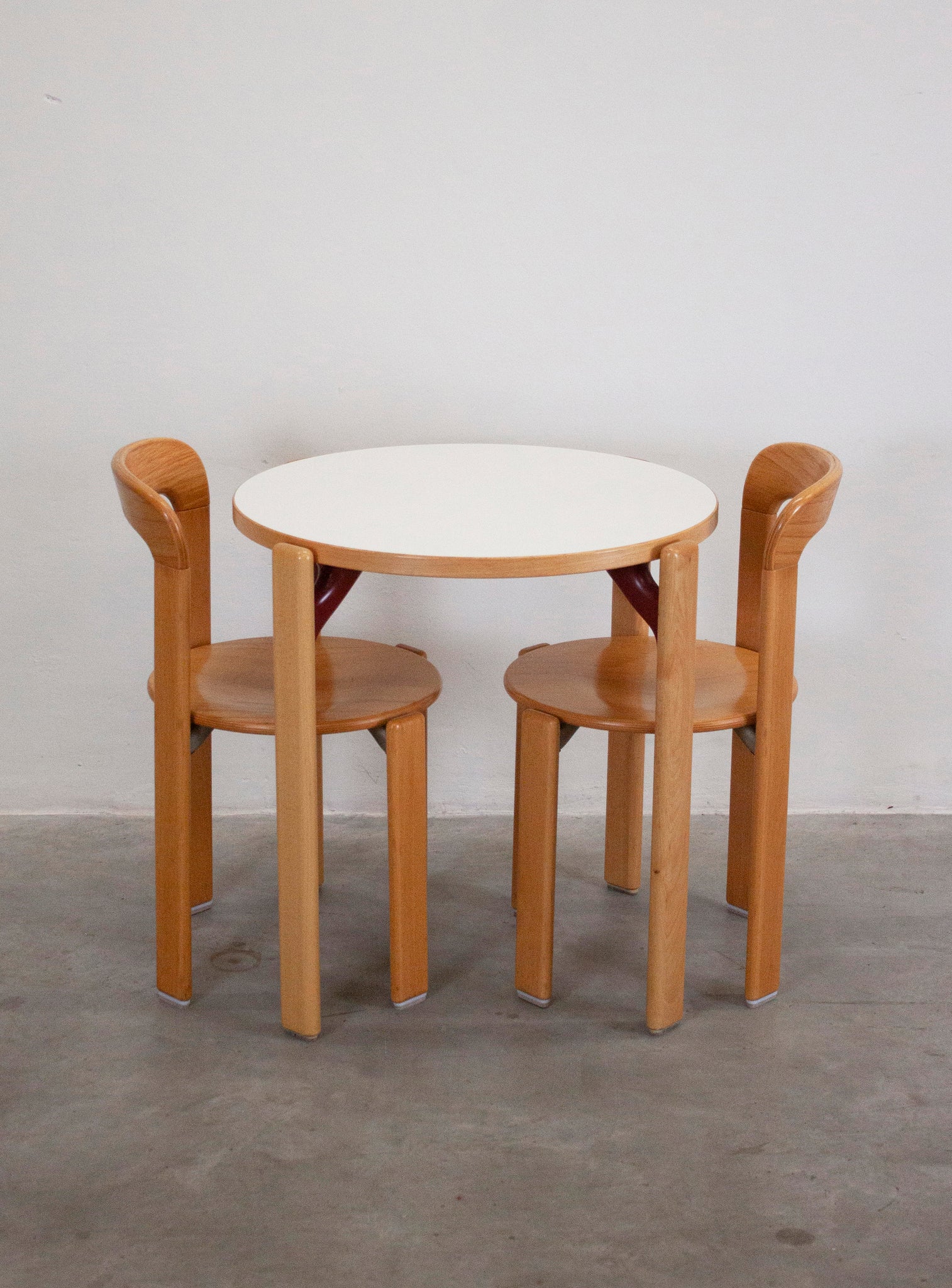 Kusch+Co Rey Dining Table by Bruno Rey (Ø70) – JUKI AMSTERDAM