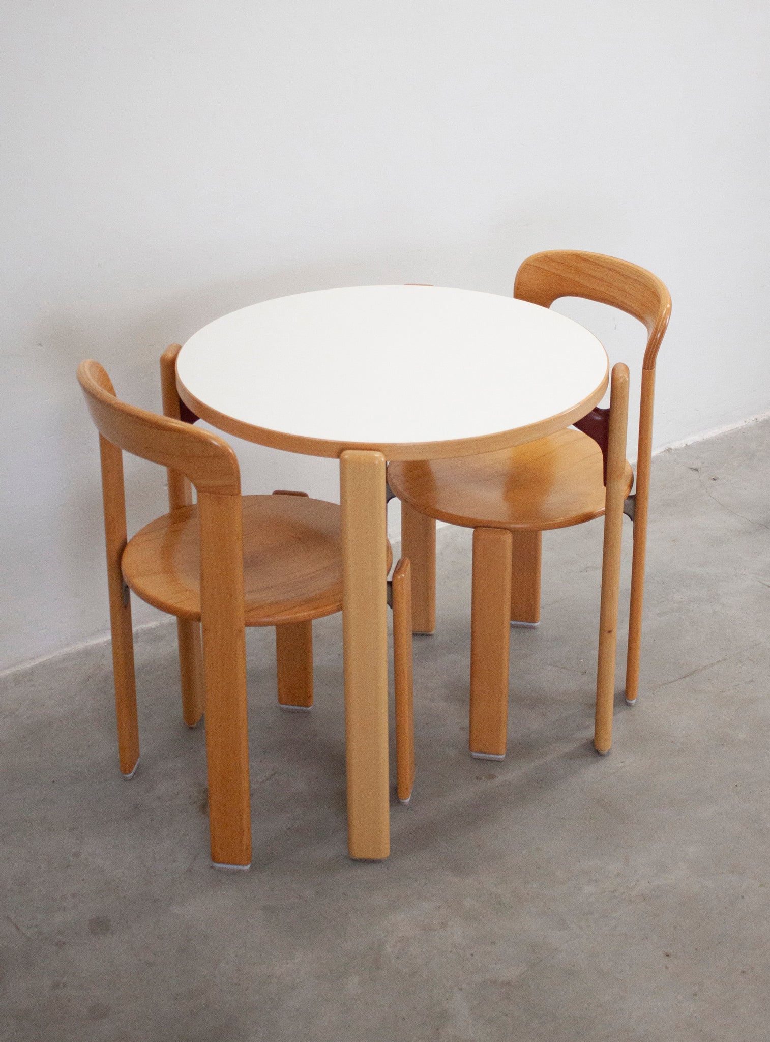 Kusch+Co Rey Dining Table by Bruno Rey (Ø70) – JUKI AMSTERDAM