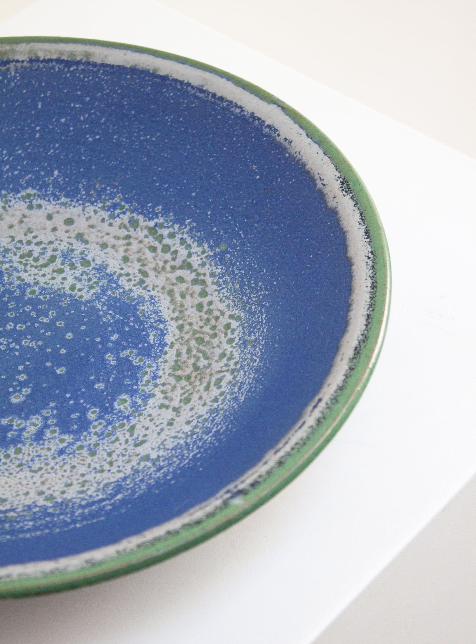 Large Ceramic Bowl (Blue/Green)