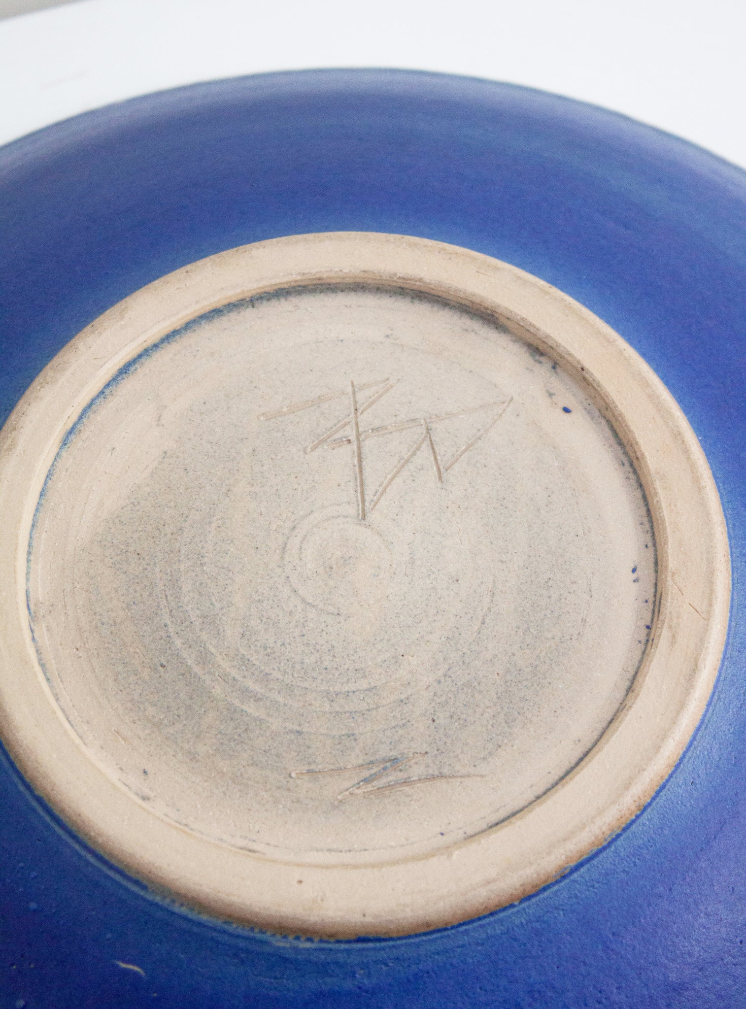 Large Ceramic Bowl (Blue/Green)