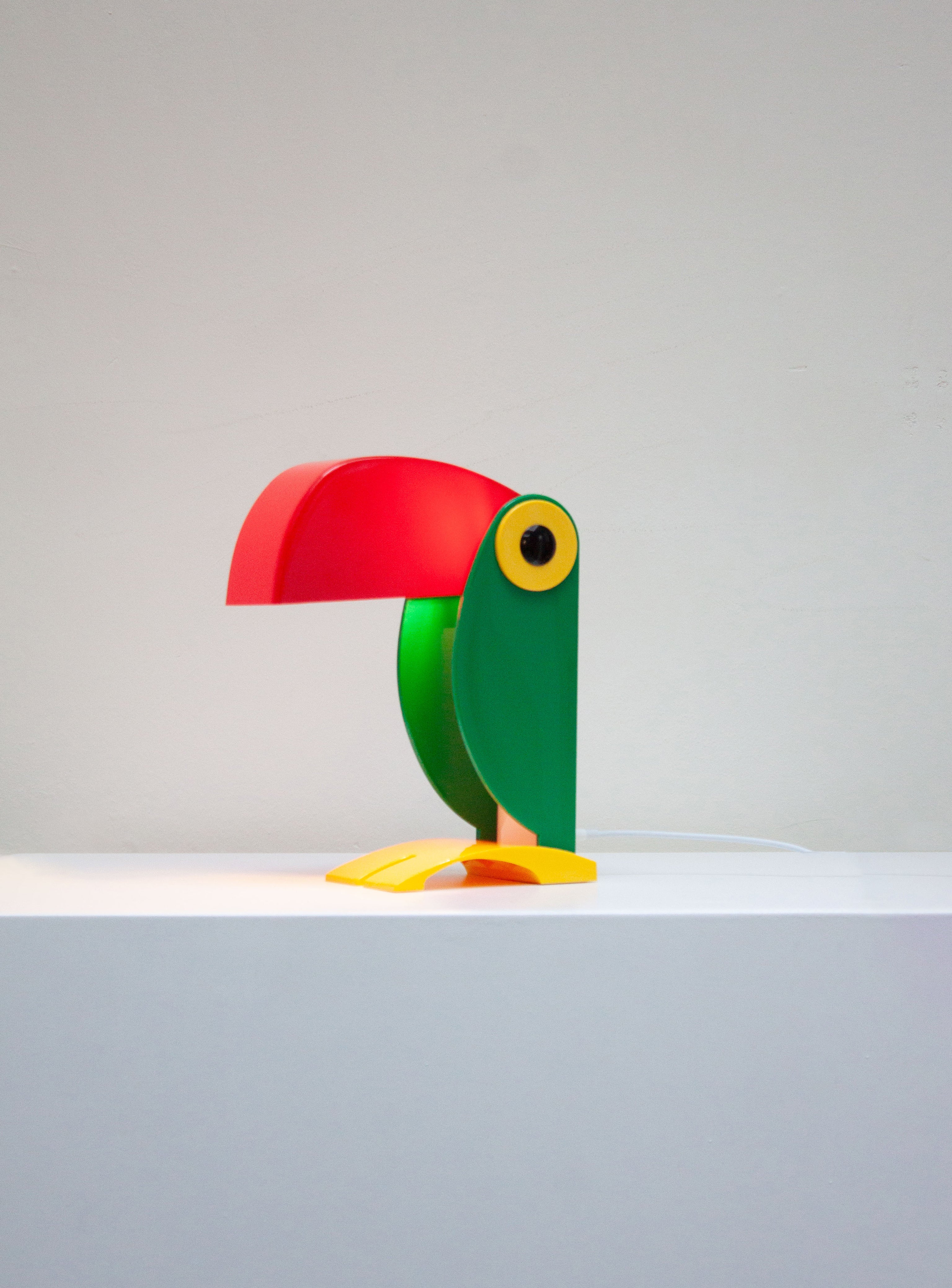 Linea Zero Toucan Desk Lamp by Enea Ferrari (Green) | Juki