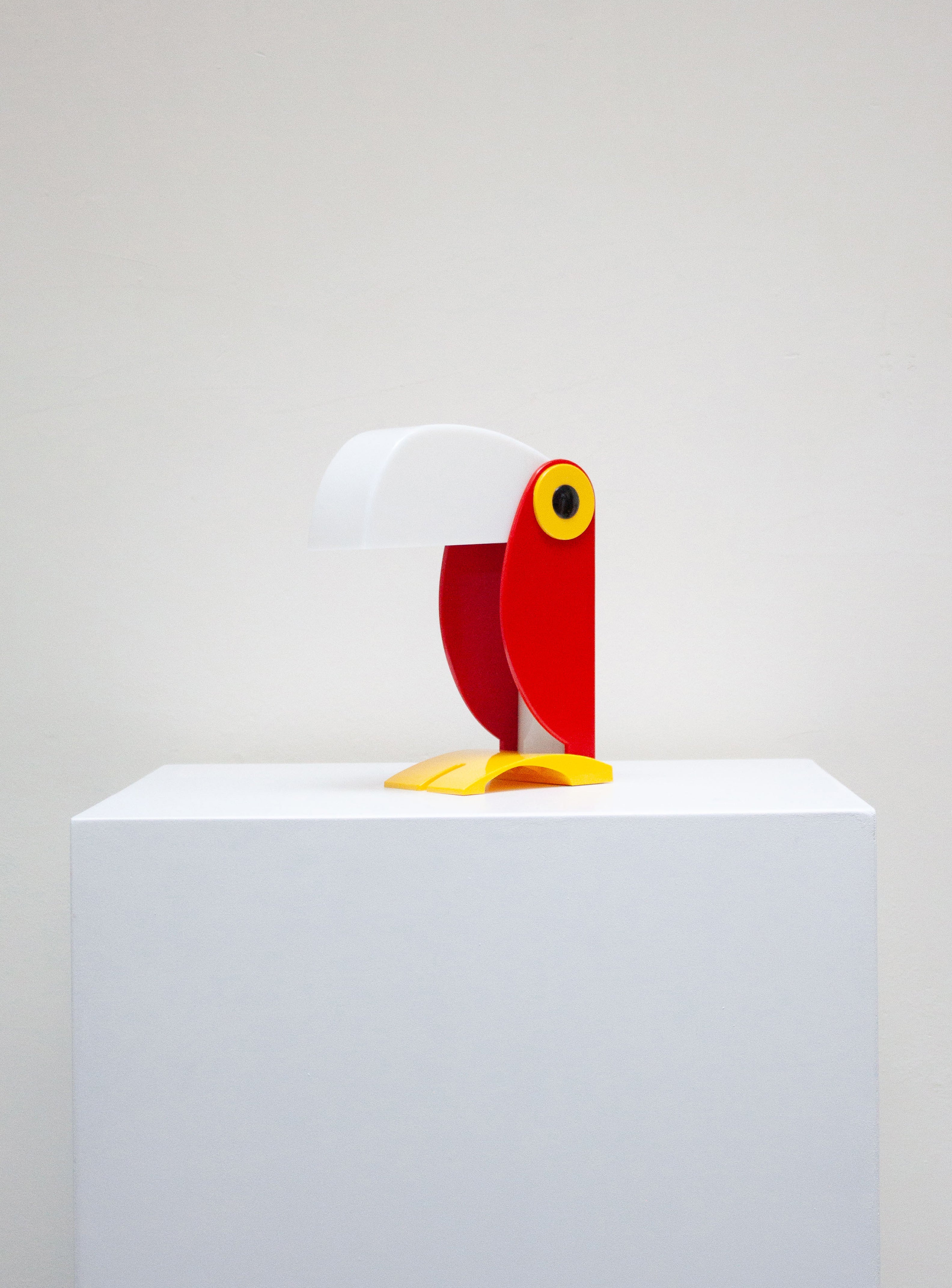 Linea Zero Toucan Desk Lamp by Enea Ferrari (Red) | Juki Amsterdam