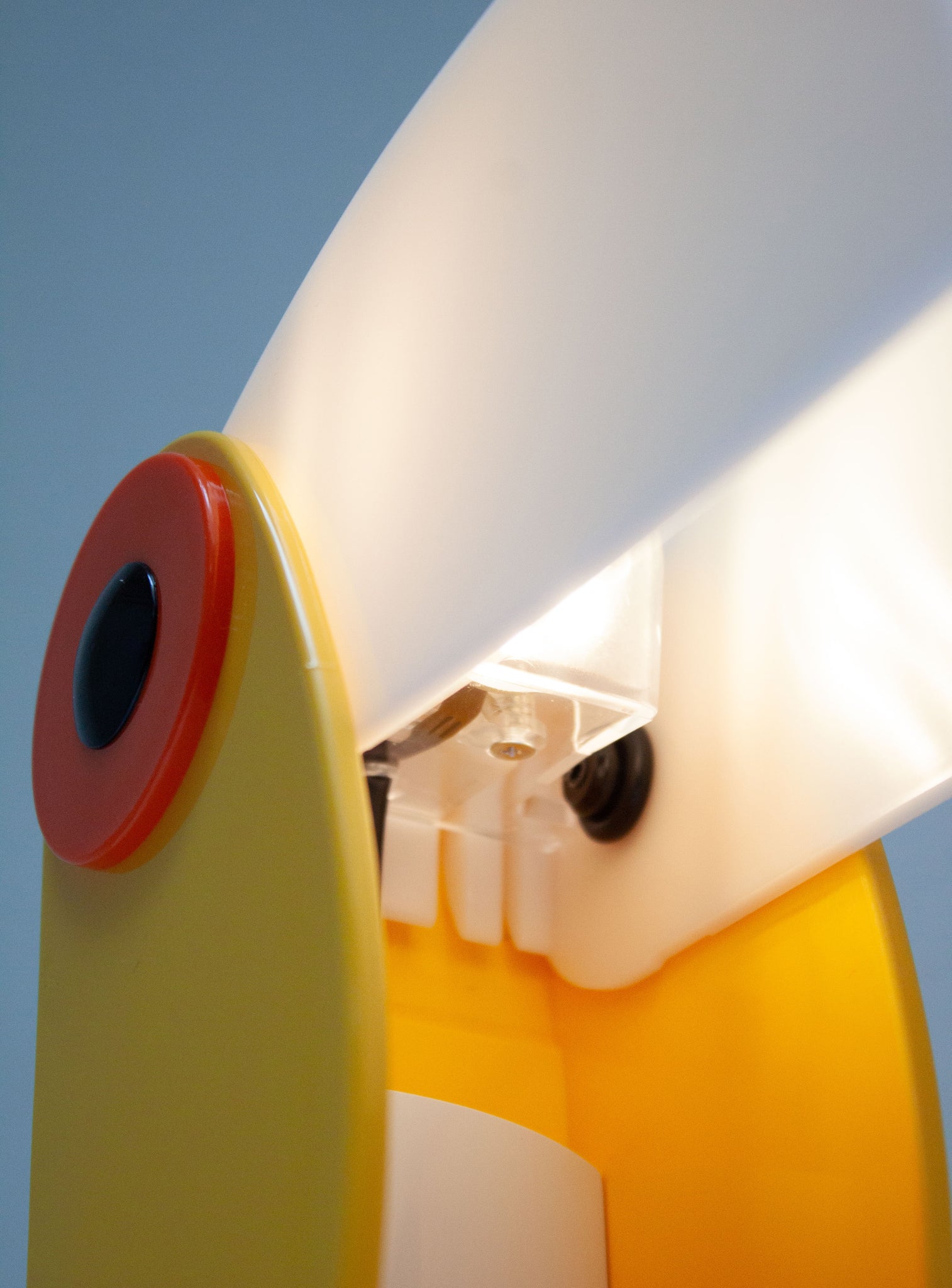 Linea Zero Toucan Desk Lamp by Enea Ferrari (Yellow)