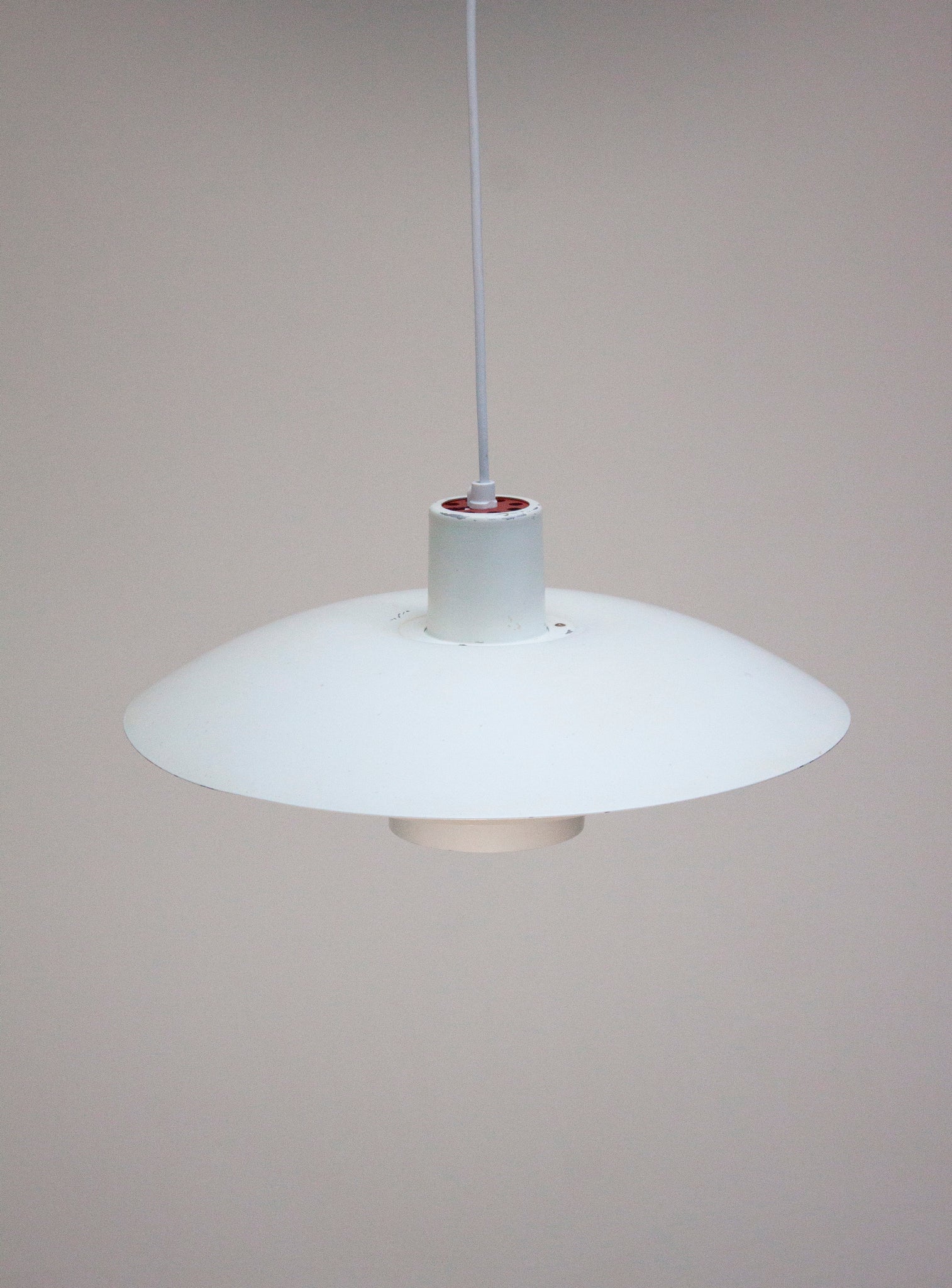 Louis Poulsen PH4/3 Pendant Lamp by Poul Henningsen (White)