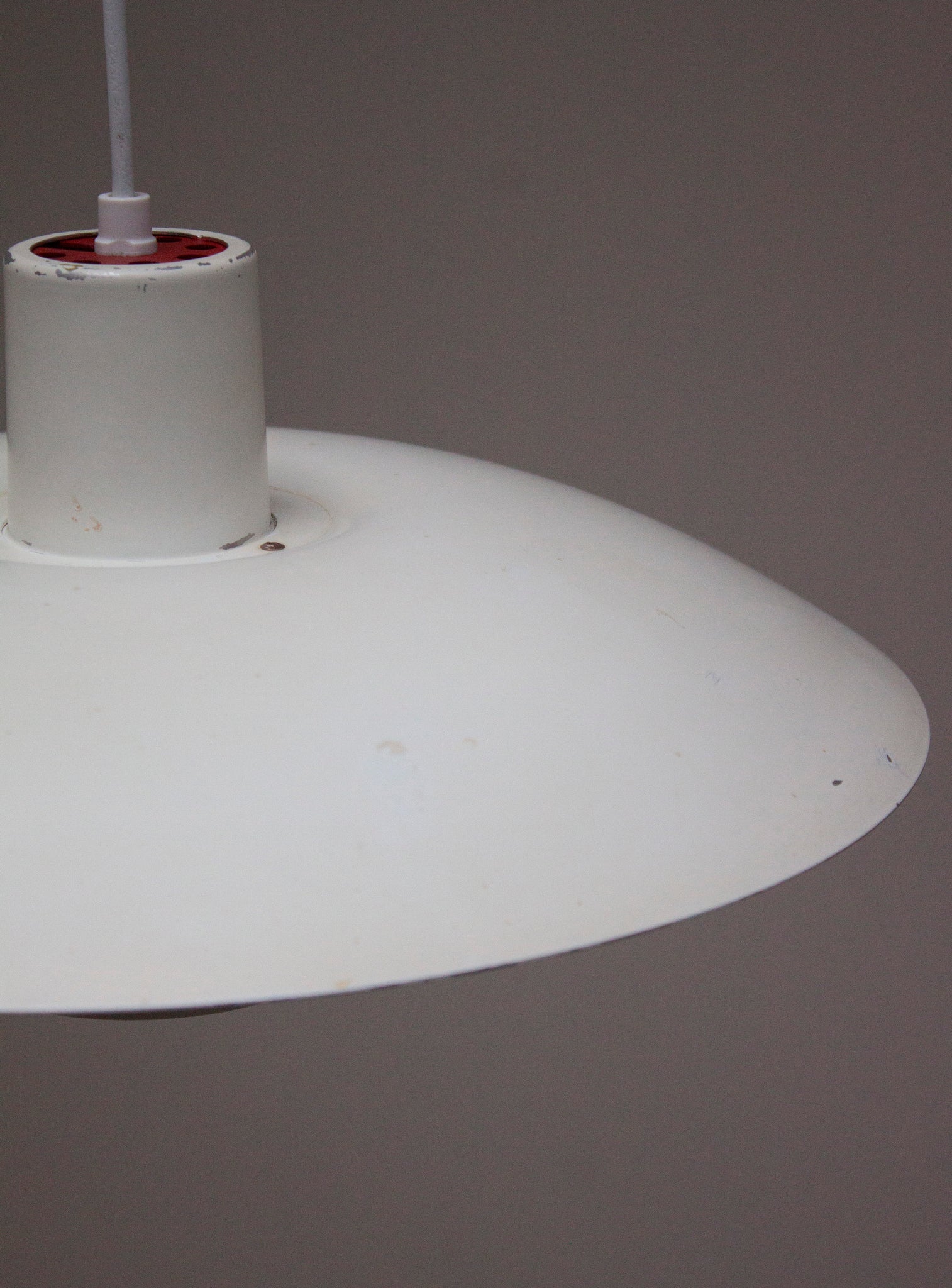 Louis Poulsen PH4/3 Pendant Lamp by Poul Henningsen (White)